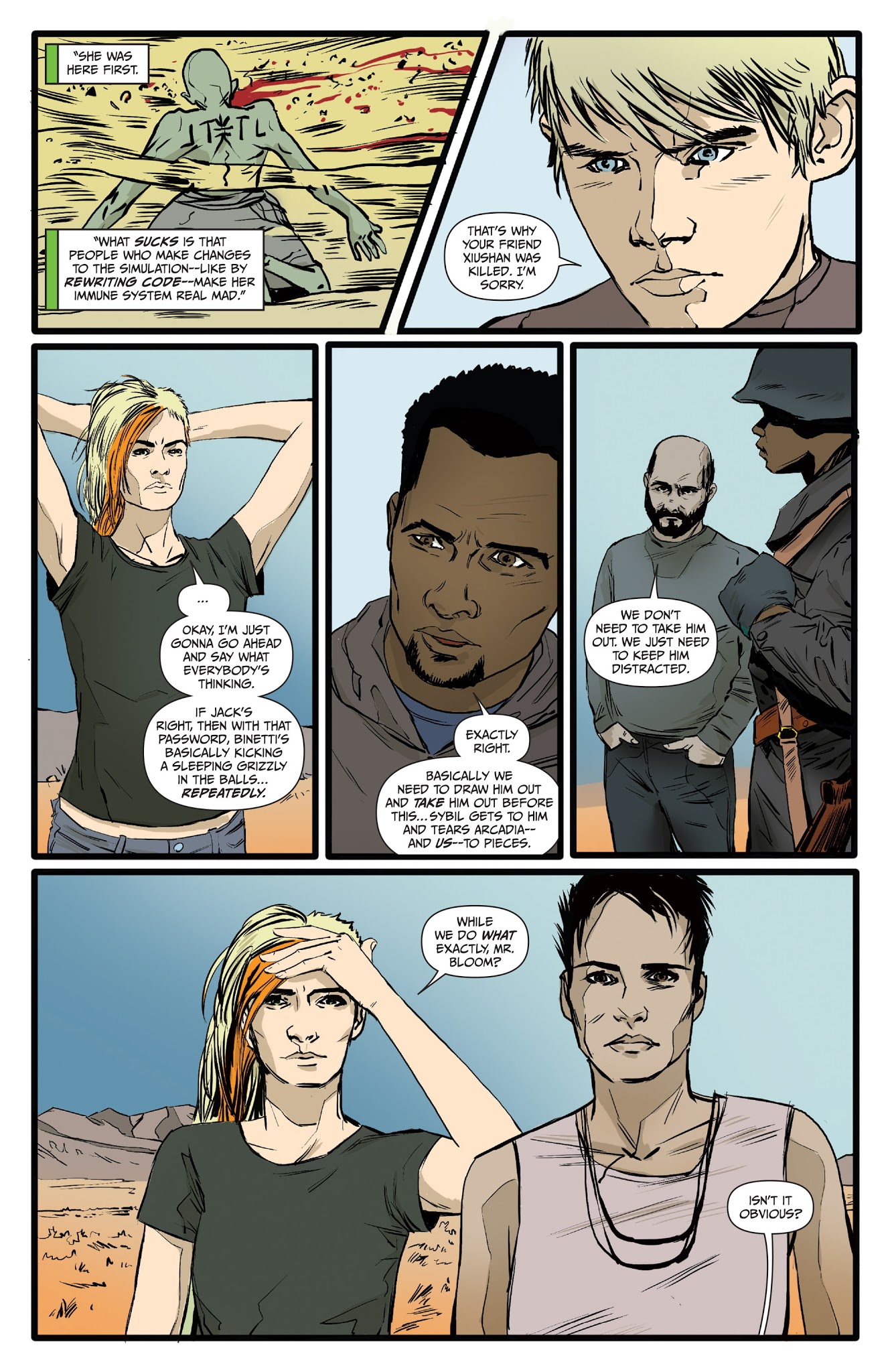 Read online Arcadia comic -  Issue #7 - 8