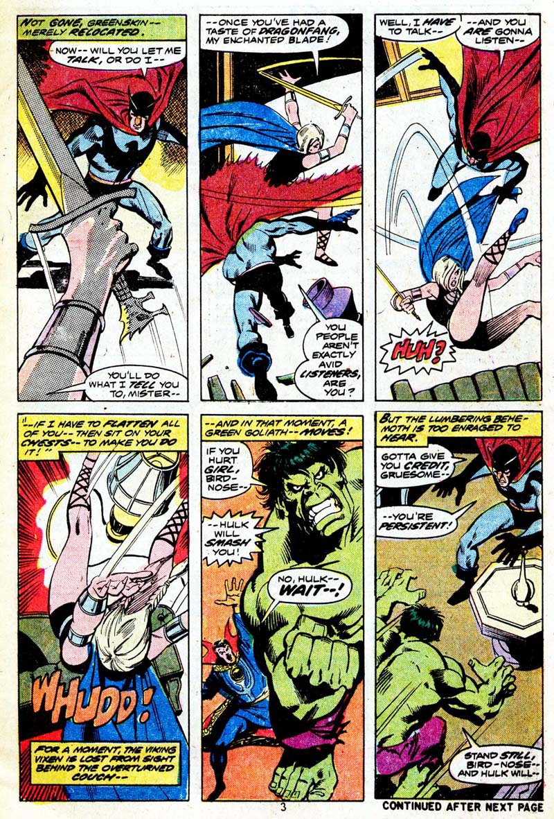 Read online The Defenders (1972) comic -  Issue #13 - 3