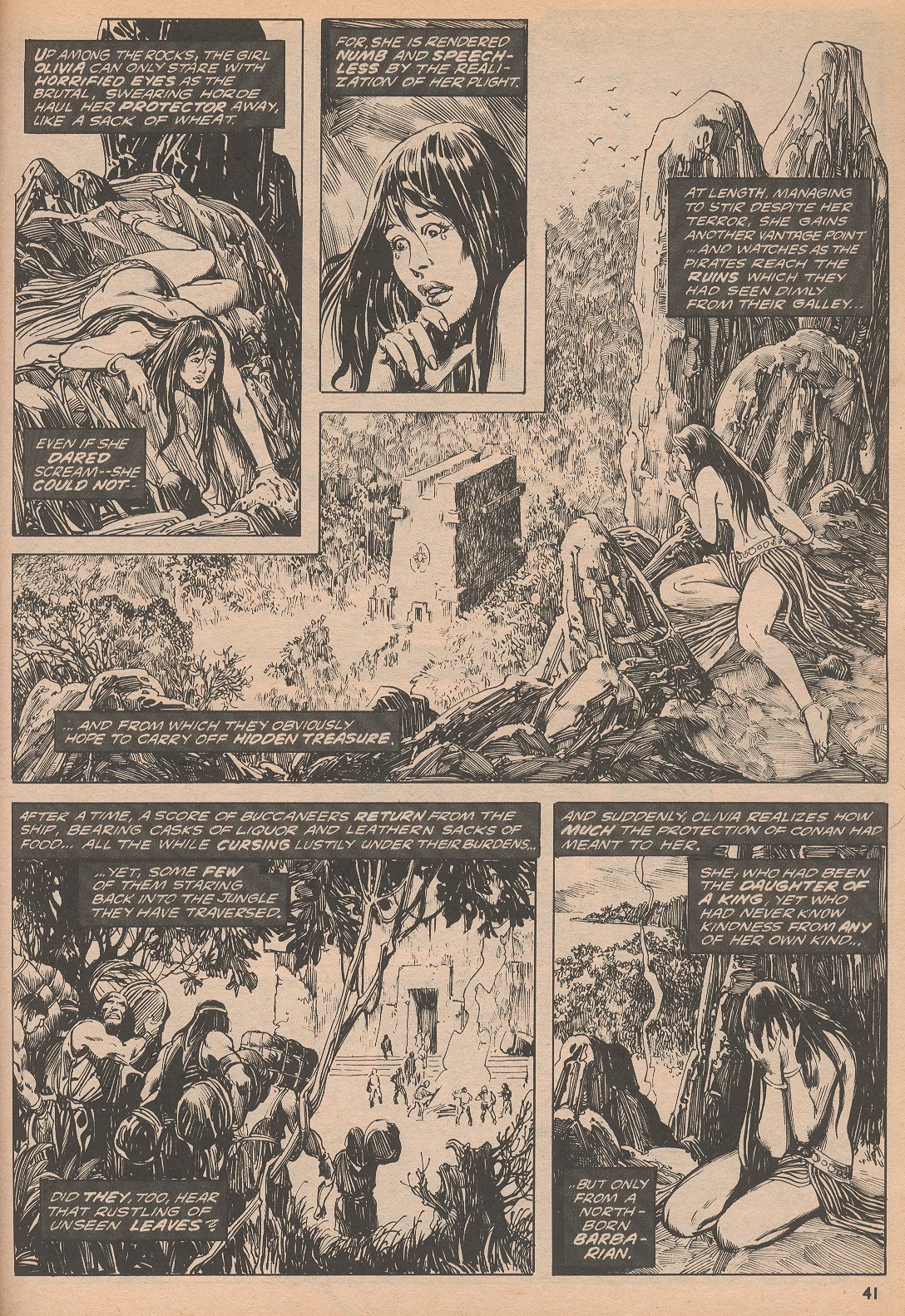 Read online The Savage Sword Of Conan comic -  Issue #4 - 41