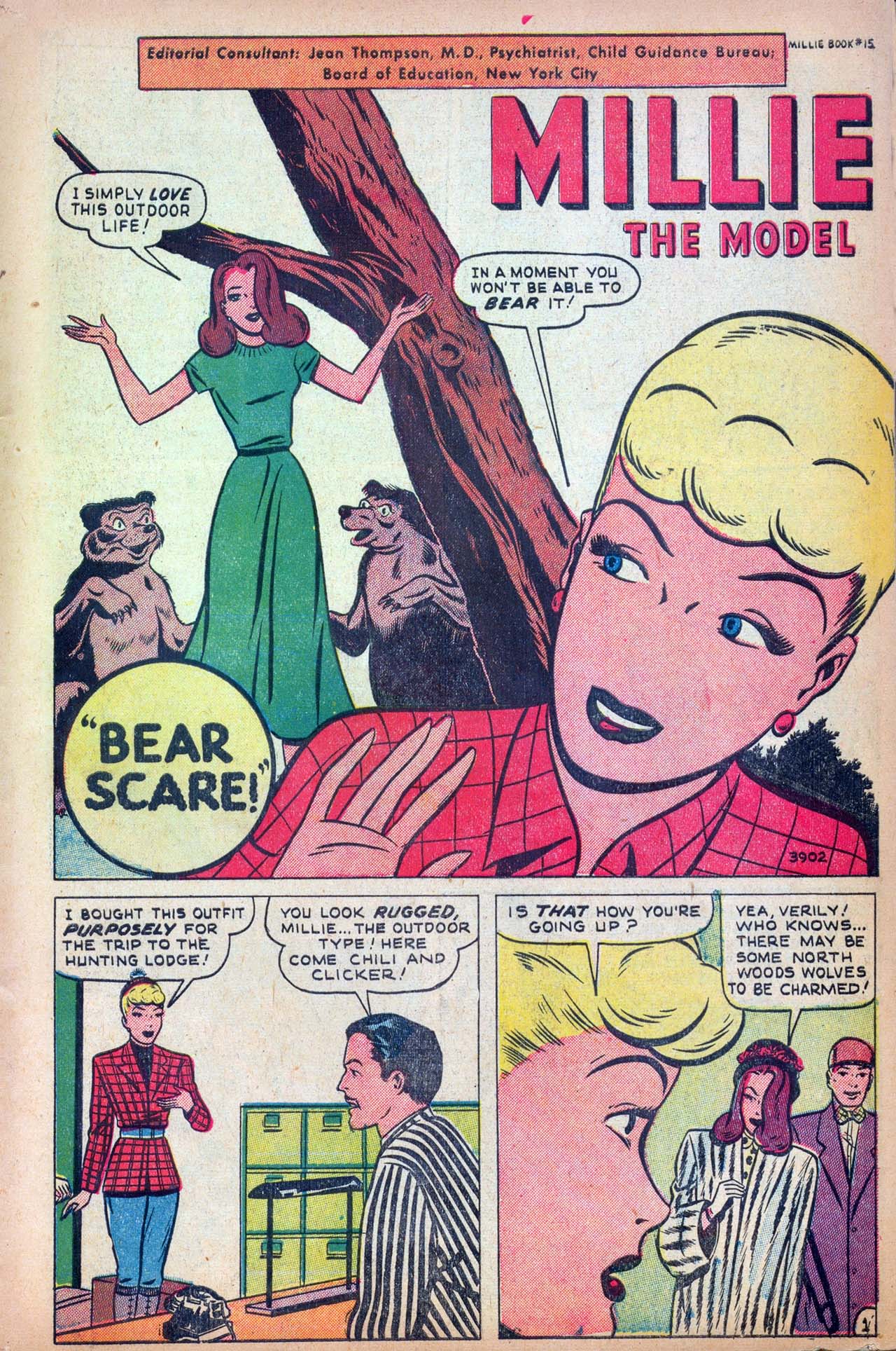 Read online Millie the Model comic -  Issue #15 - 3