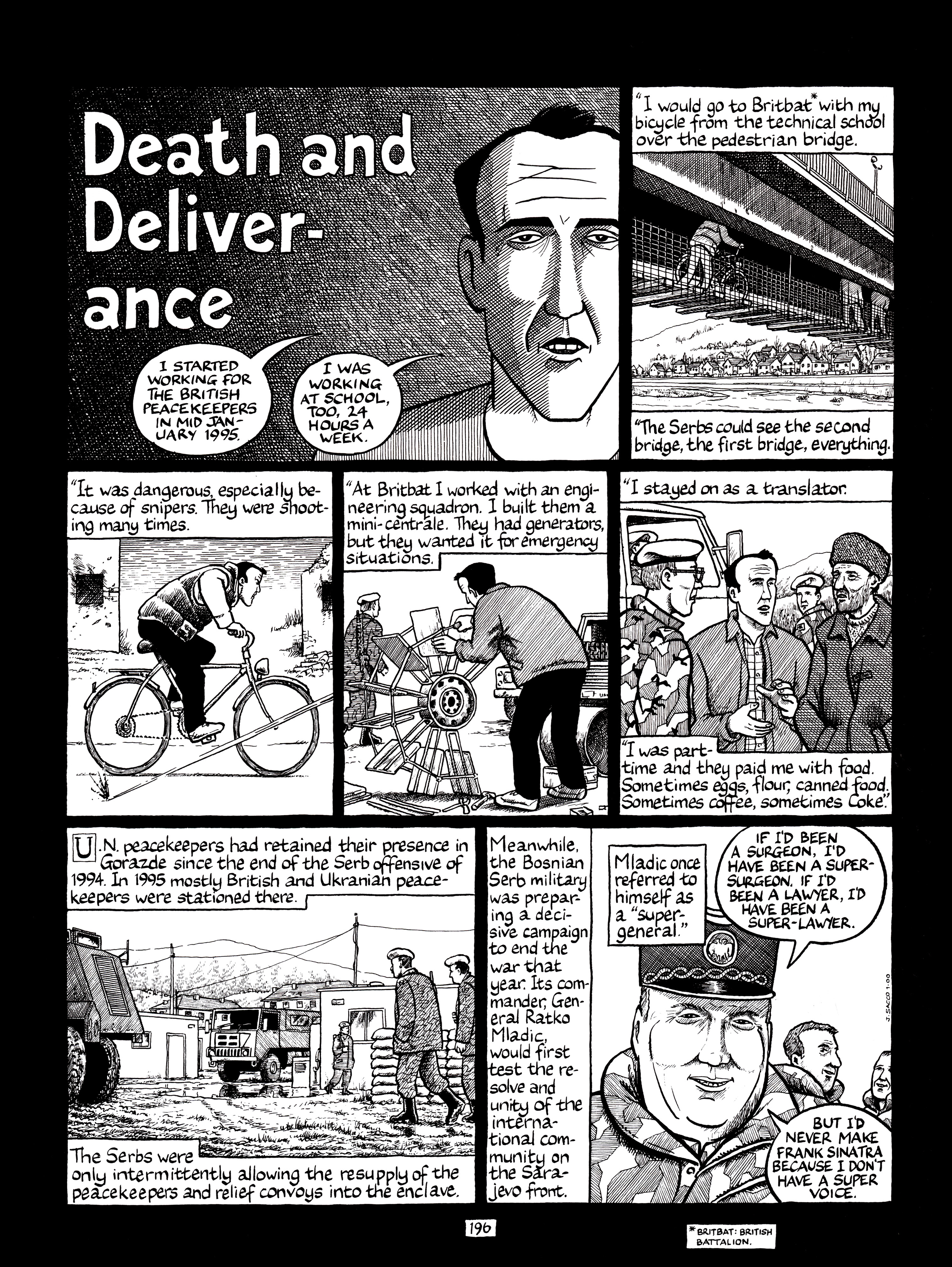 Read online Safe Area Goražde comic -  Issue # TPB (Part 3) - 37