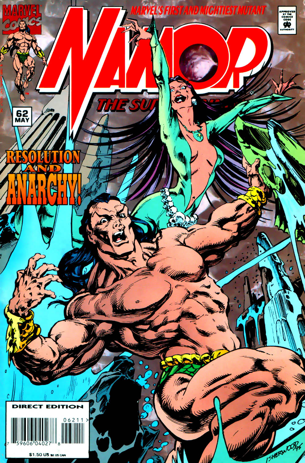 Read online Namor, The Sub-Mariner comic -  Issue #62 - 2