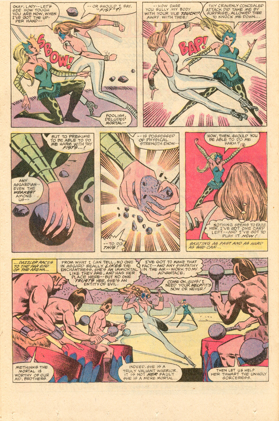Read online Dazzler (1981) comic -  Issue #16 - 17