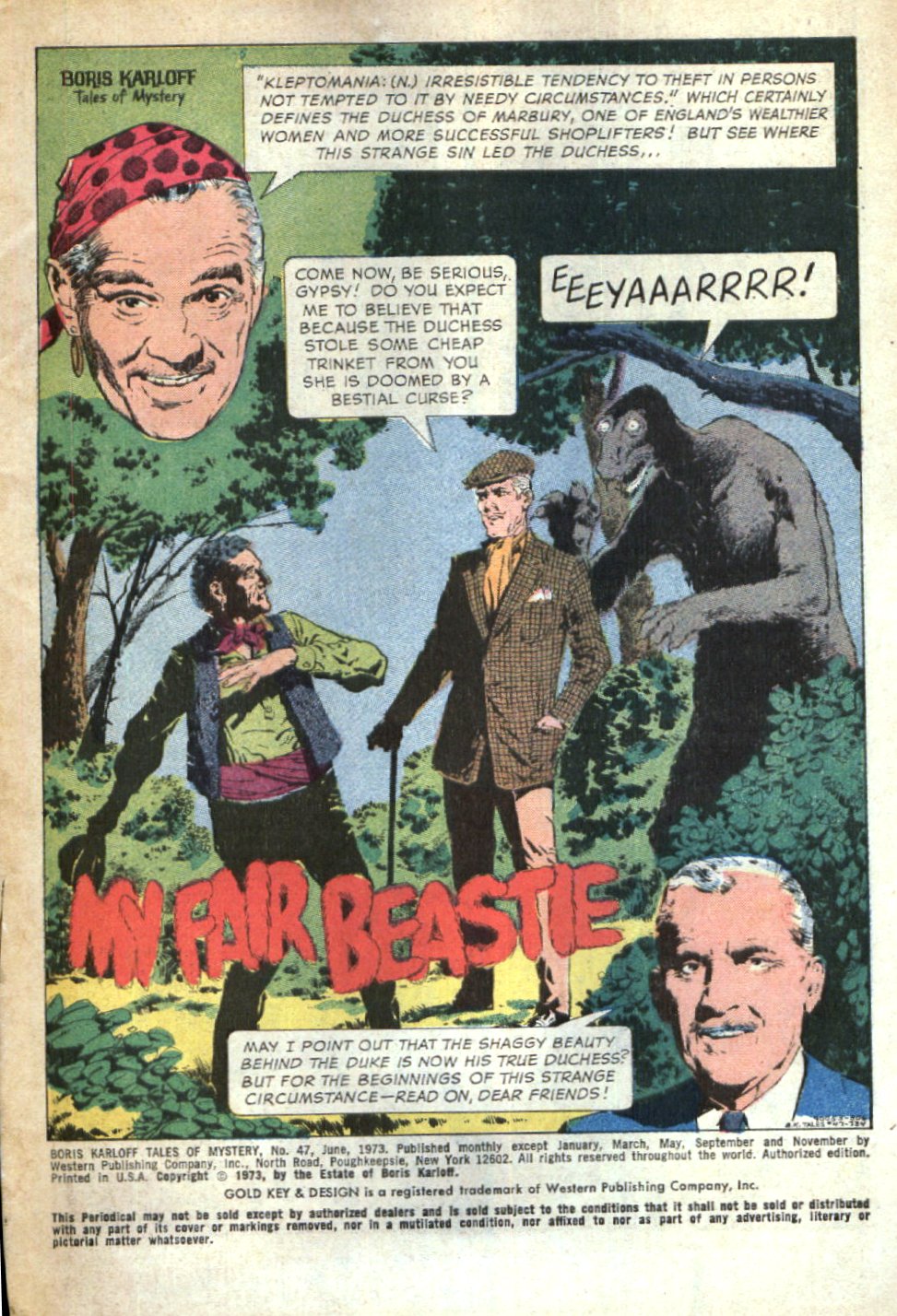 Read online Boris Karloff Tales of Mystery comic -  Issue #47 - 3