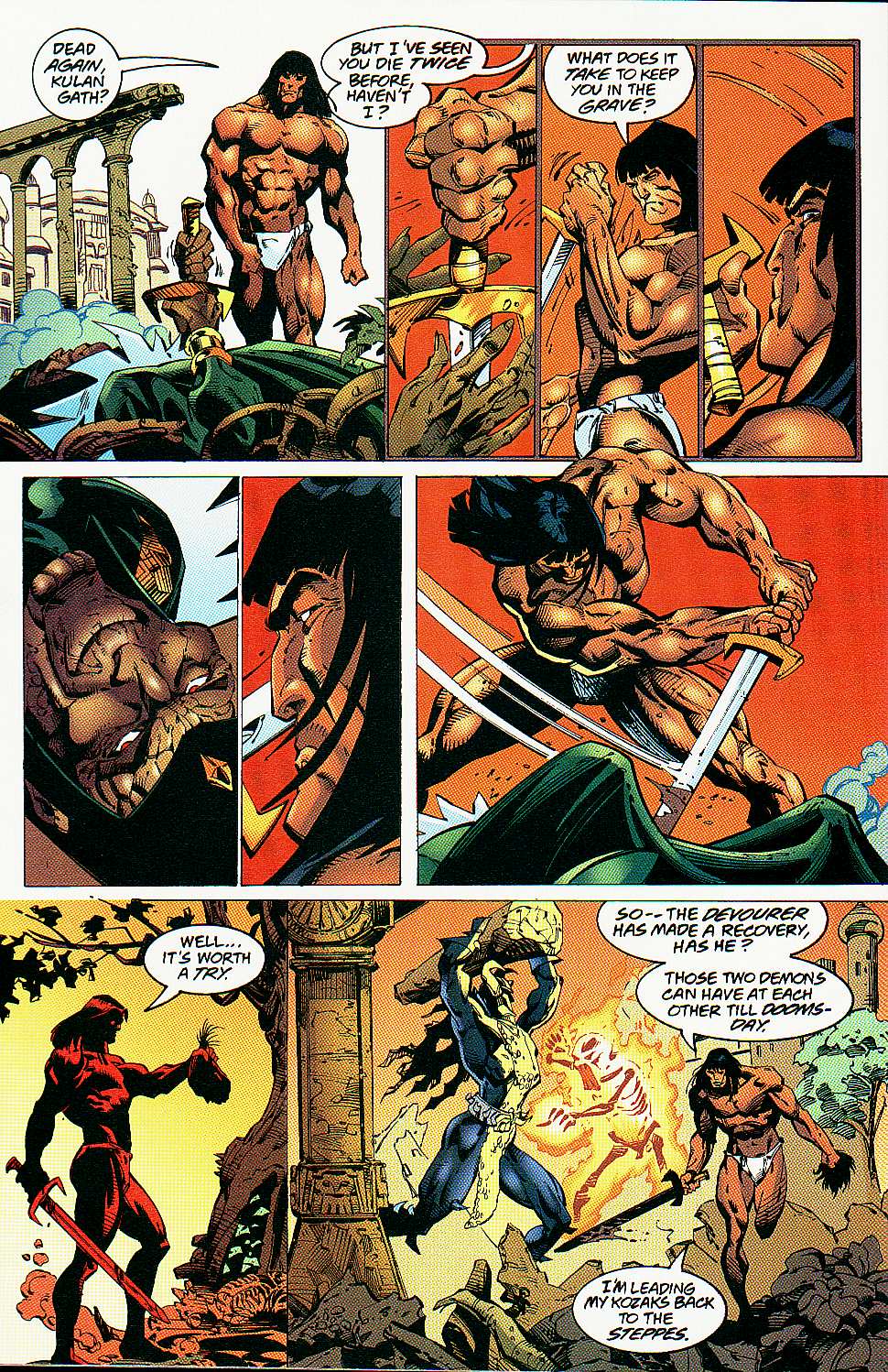 Read online Conan the Barbarian: Flame and the Fiend comic -  Issue #3 - 19