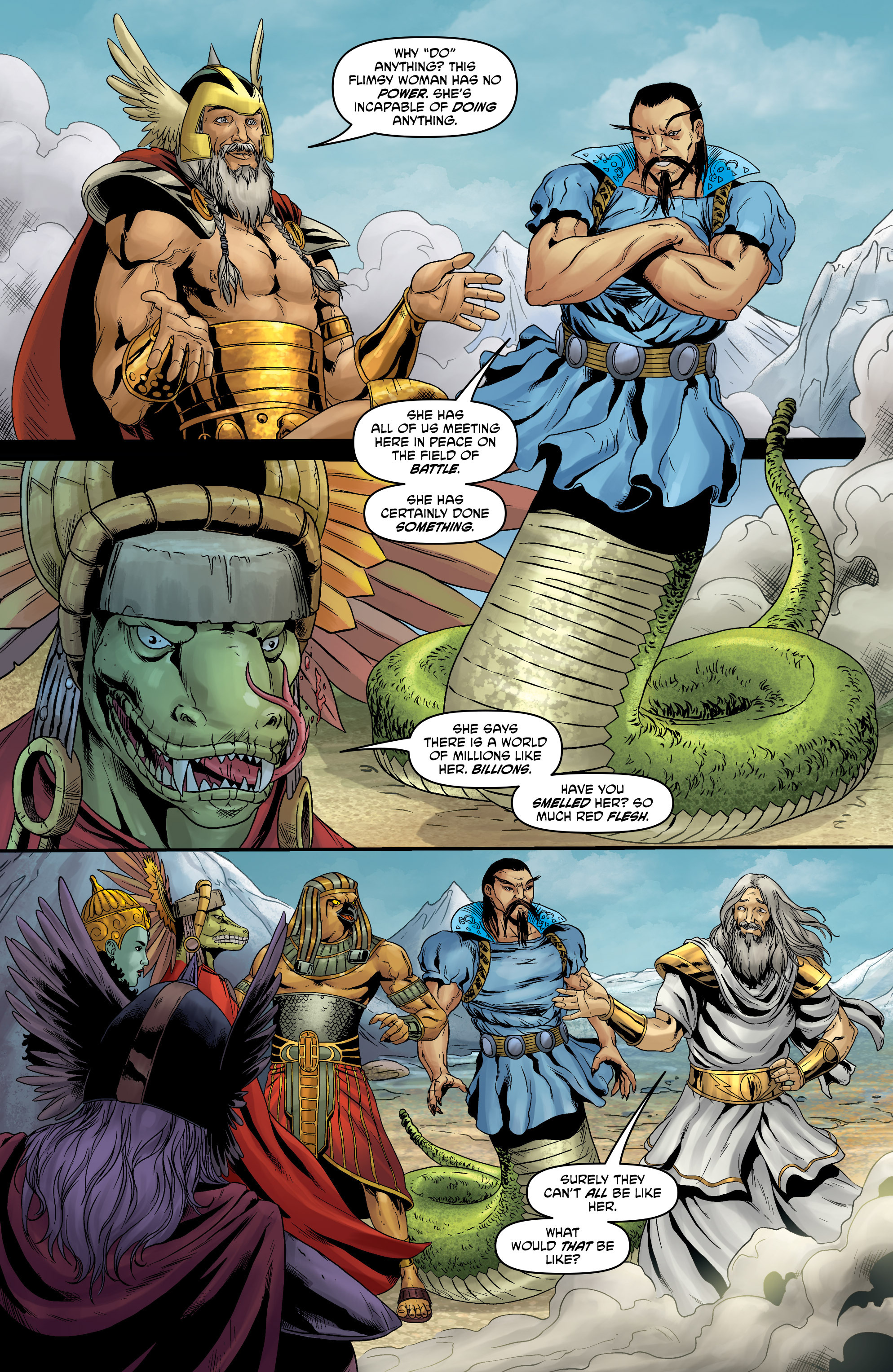 Read online God Is Dead comic -  Issue #38 - 14