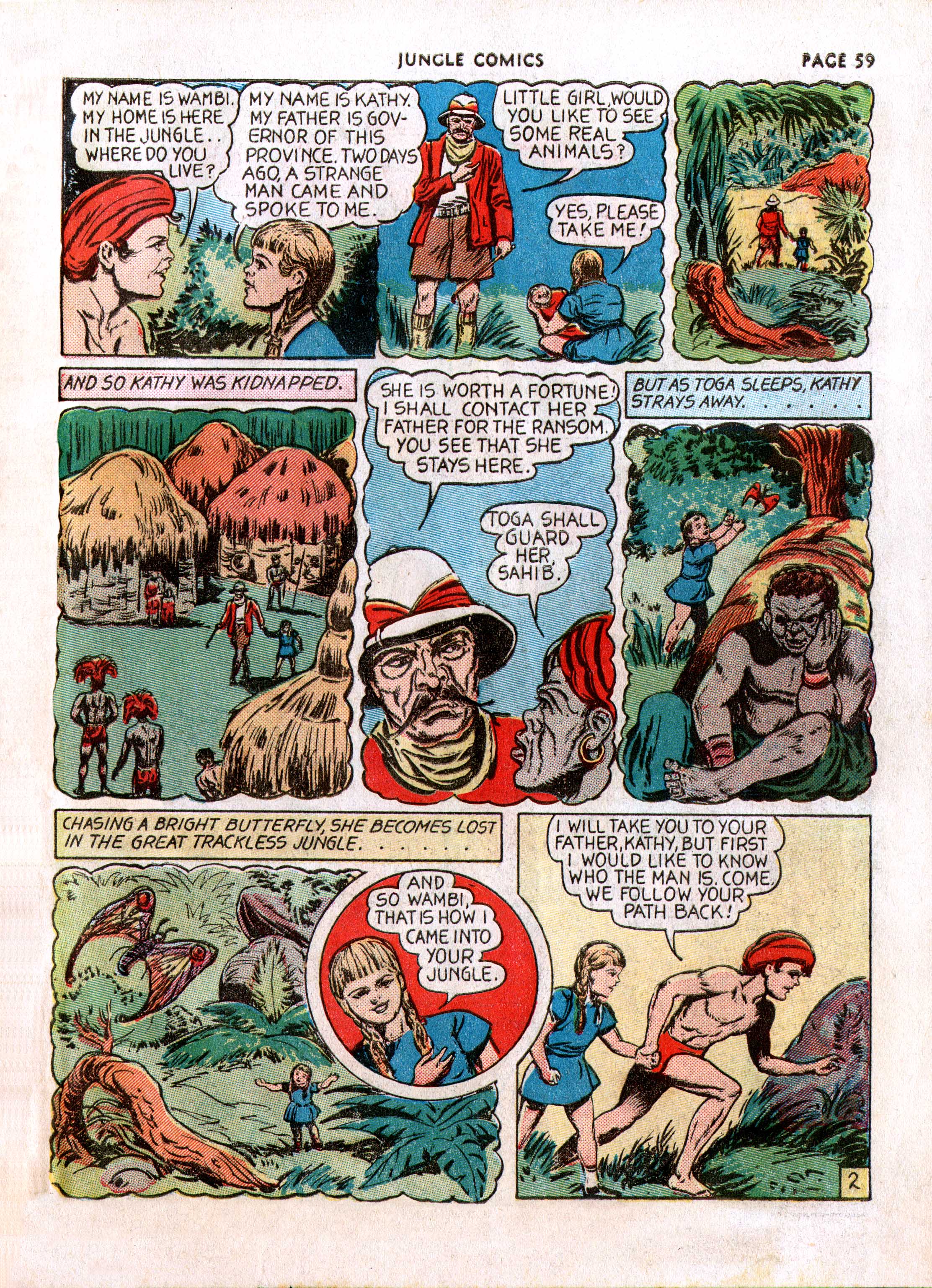 Read online Jungle Comics comic -  Issue #7 - 61