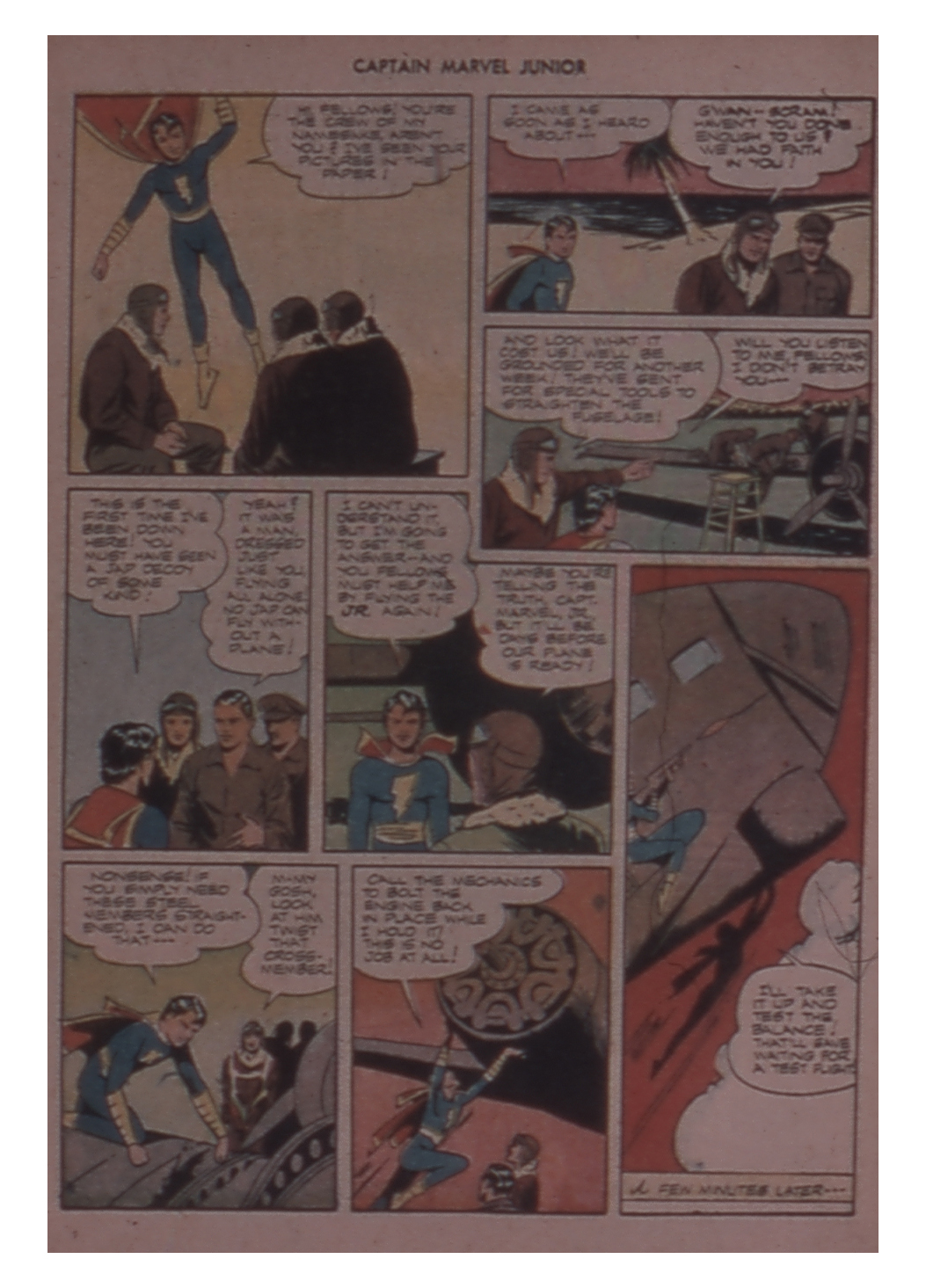 Read online Captain Marvel, Jr. comic -  Issue #28 - 17