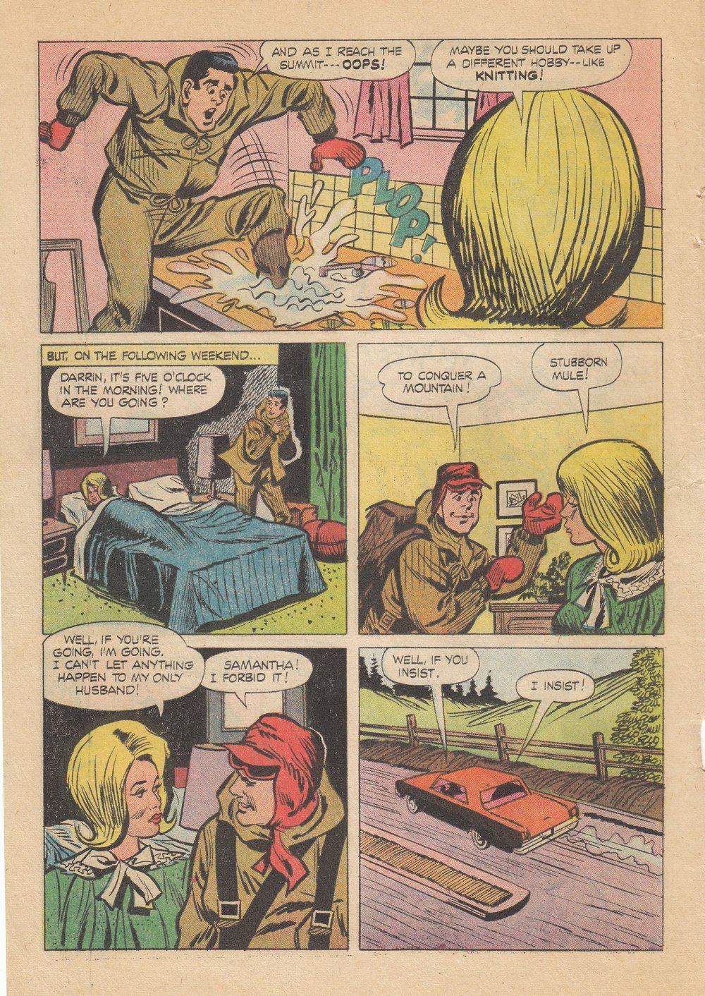 Read online Bewitched comic -  Issue #5 - 6