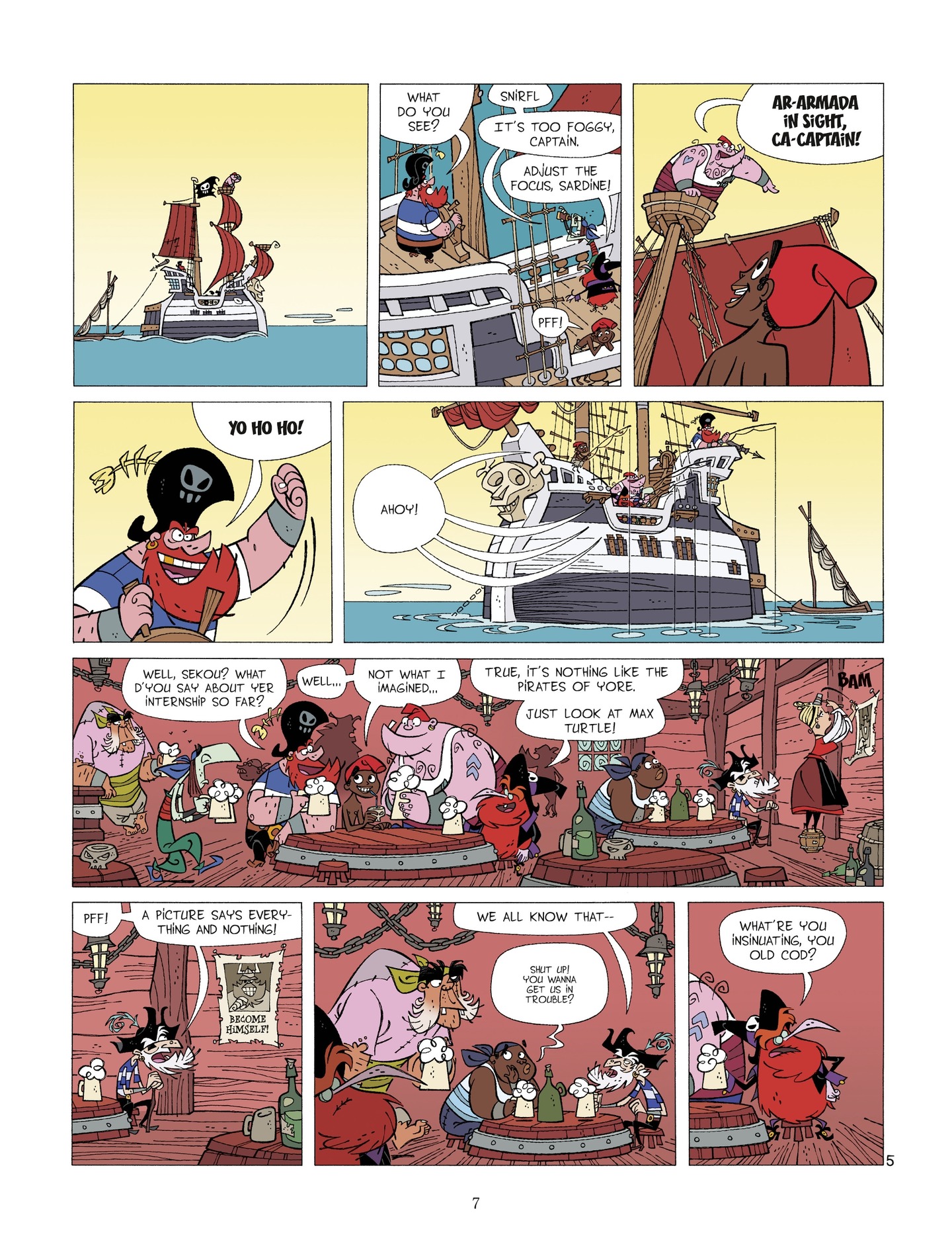 Read online Pirate Family comic -  Issue #2 - 7