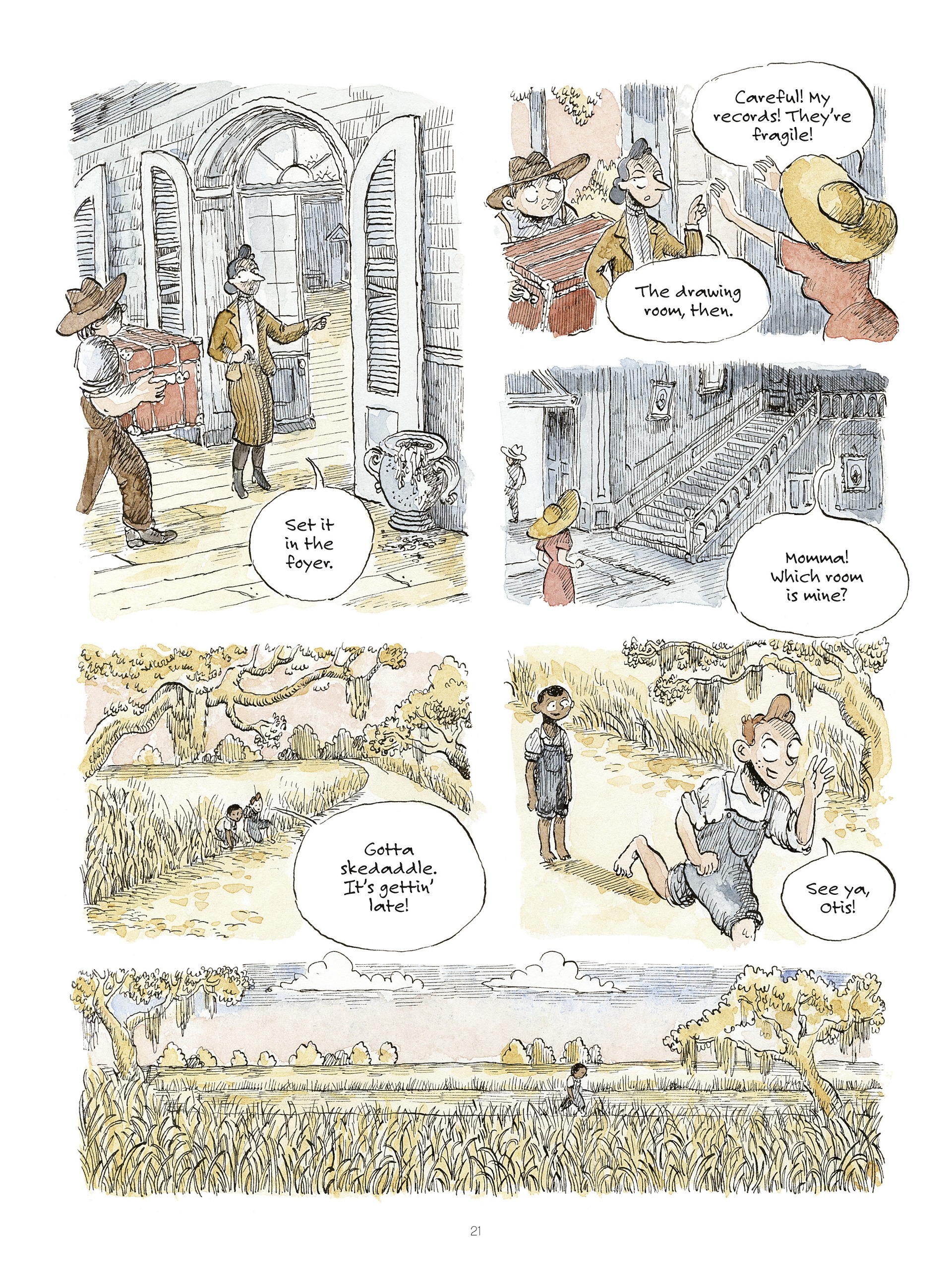 Read online Swamp: A Summer in the Bayou comic -  Issue # TPB (Part 1) - 23