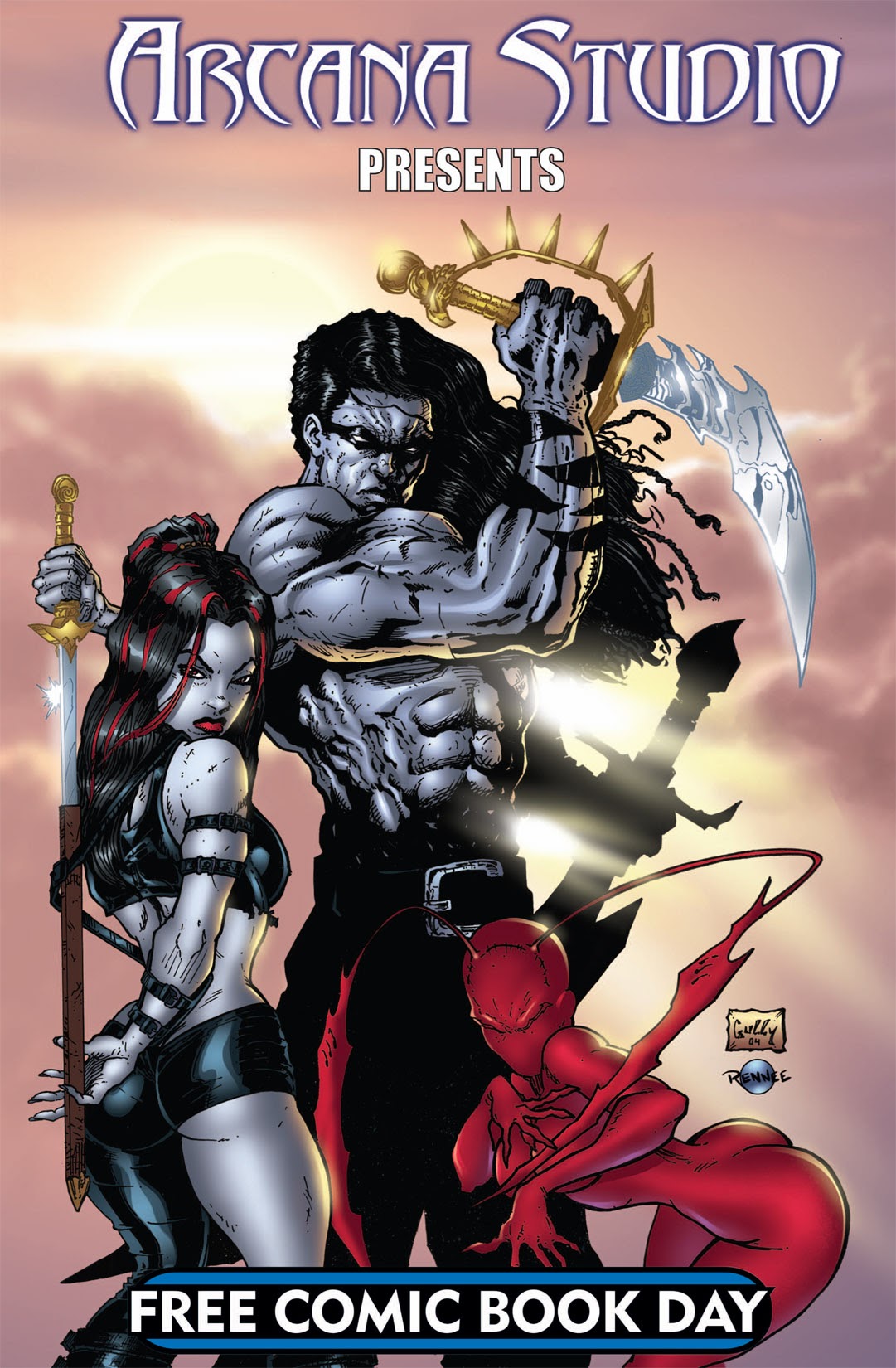 Read online Arcana Studio Presents: Free Comic Book Day comic -  Issue #2004 - 1
