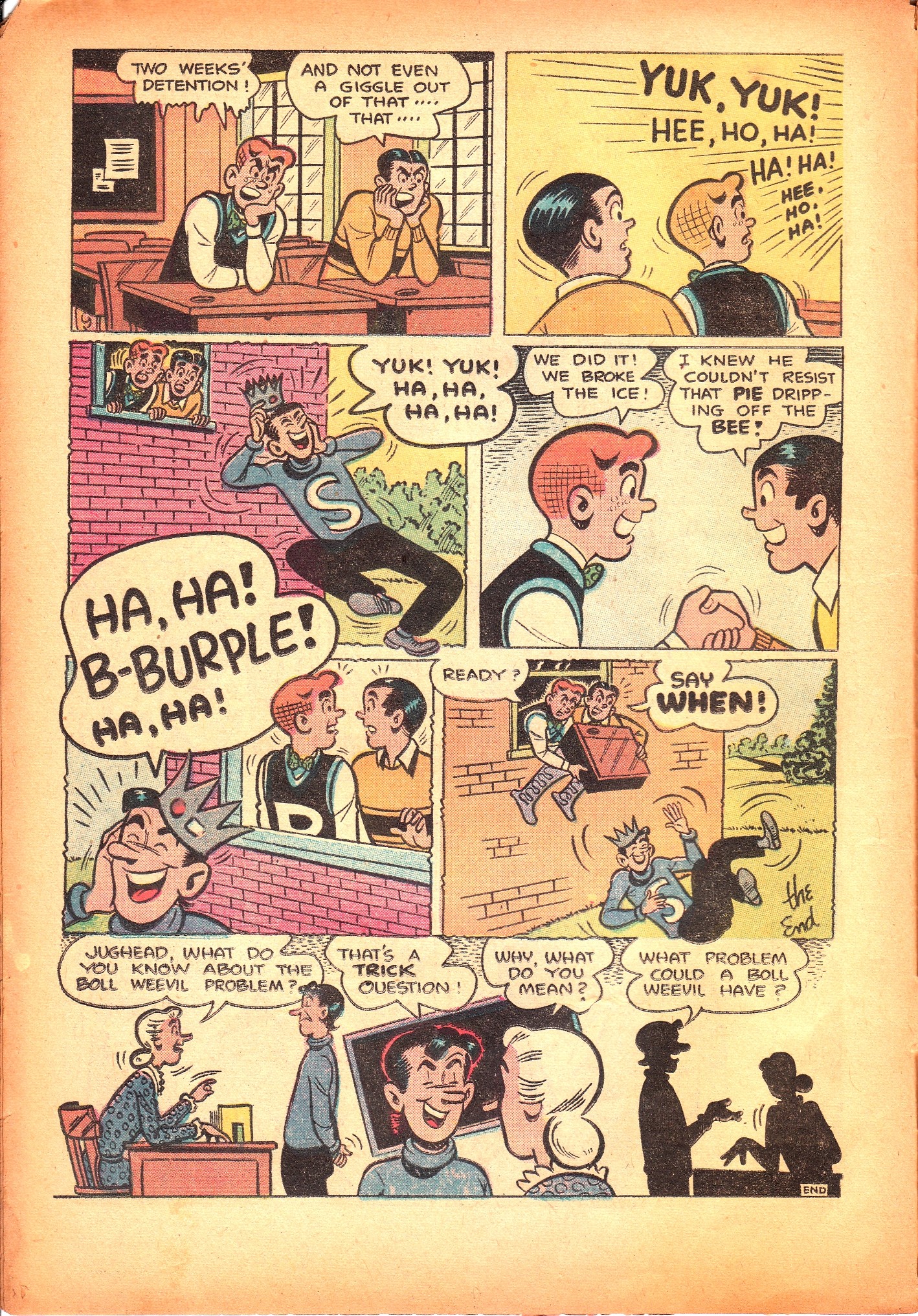 Read online Archie's Pal Jughead comic -  Issue #36 - 12