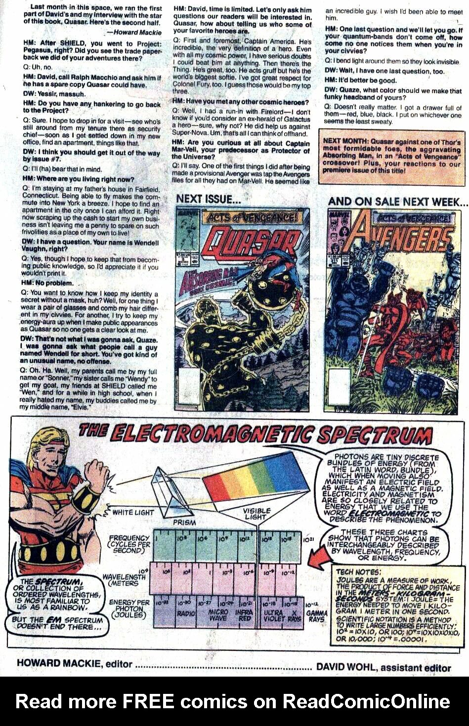 Read online Quasar comic -  Issue #4 - 24