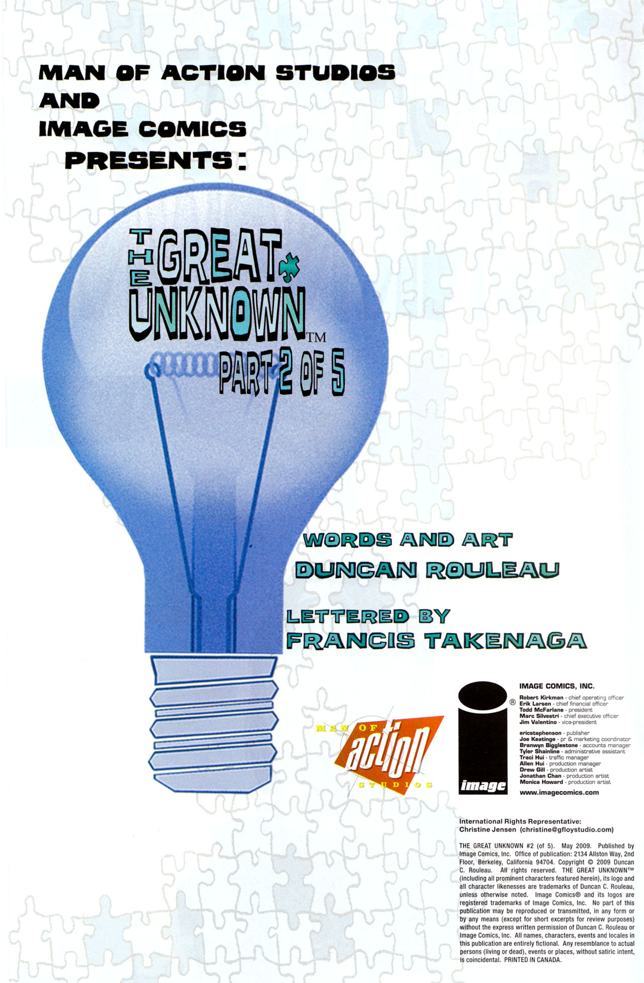 Read online The Great Unknown comic -  Issue #2 - 2