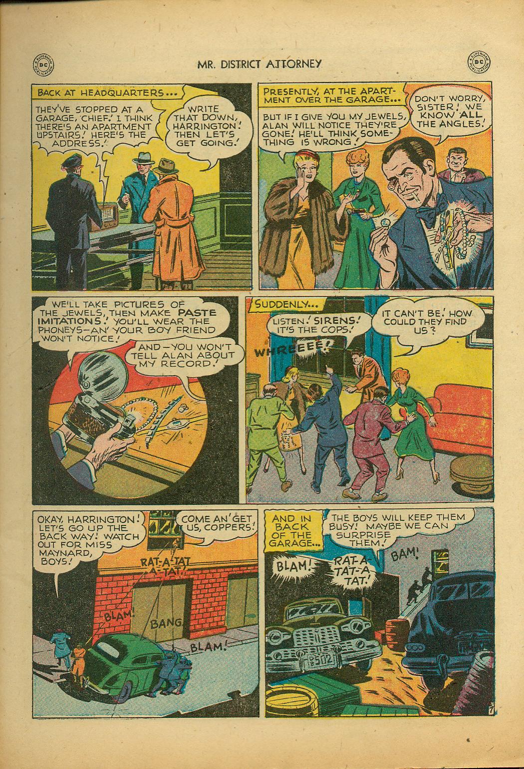 Read online Mr. District Attorney comic -  Issue #3 - 9