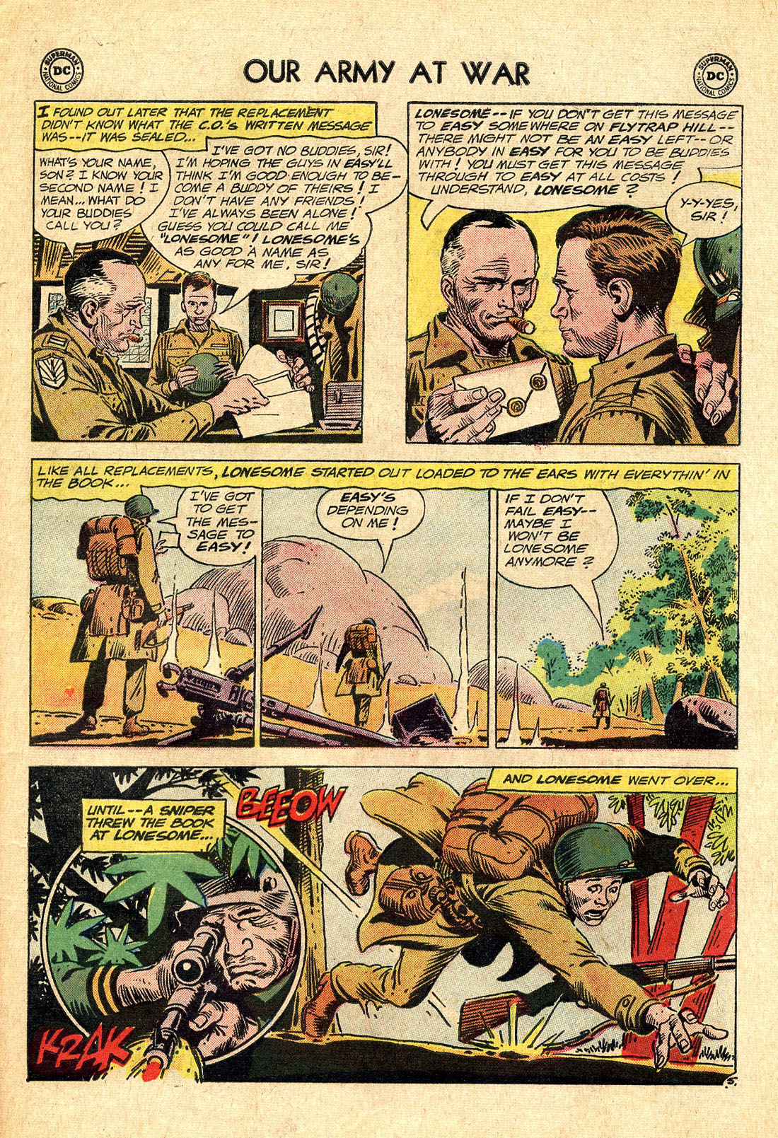 Read online Our Army at War (1952) comic -  Issue #150 - 7