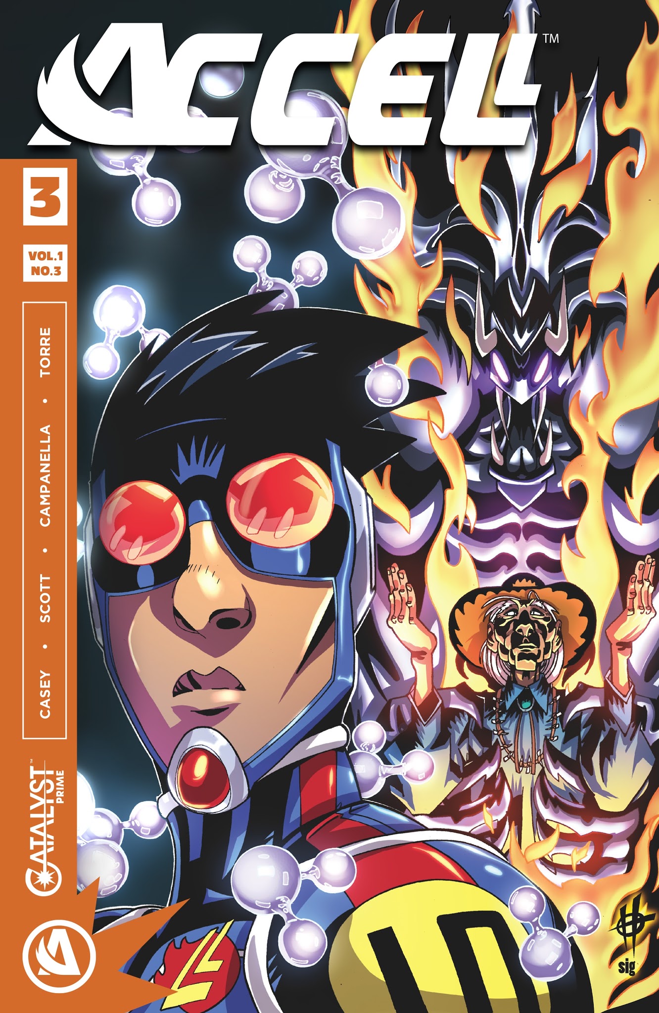 Read online Accell comic -  Issue #3 - 1