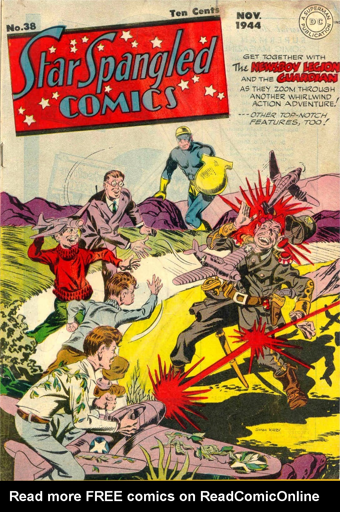 Read online Star Spangled Comics comic -  Issue #38 - 1