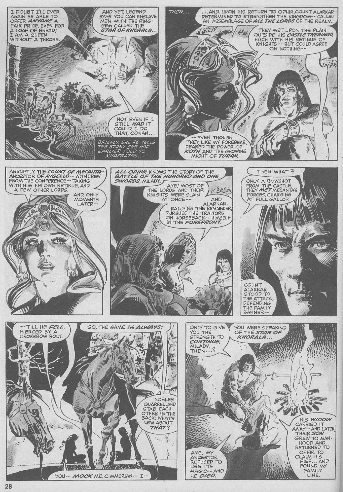 Read online The Savage Sword Of Conan comic -  Issue #44 - 28