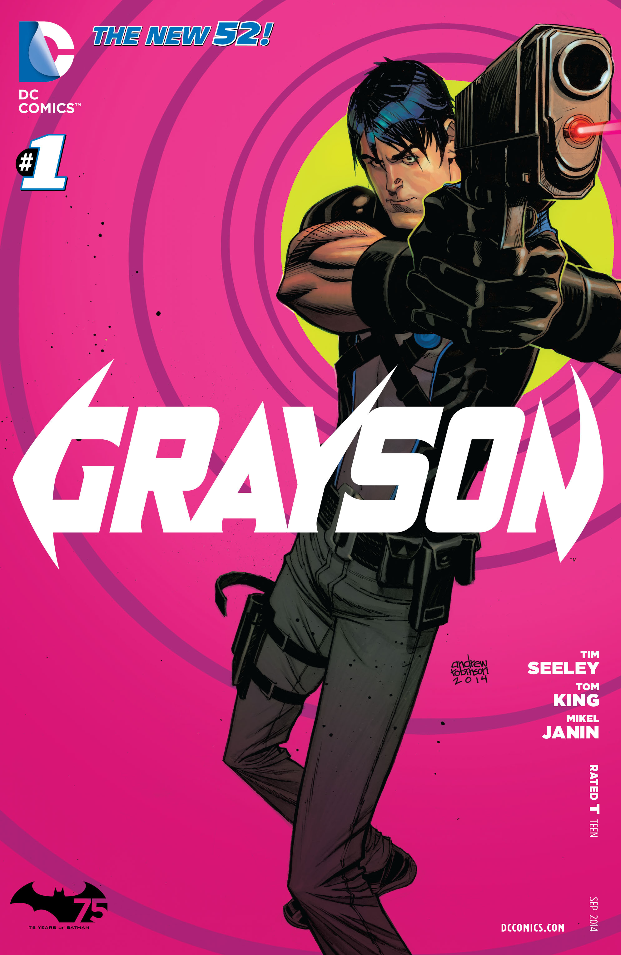 Read online Grayson comic -  Issue #1 - 1