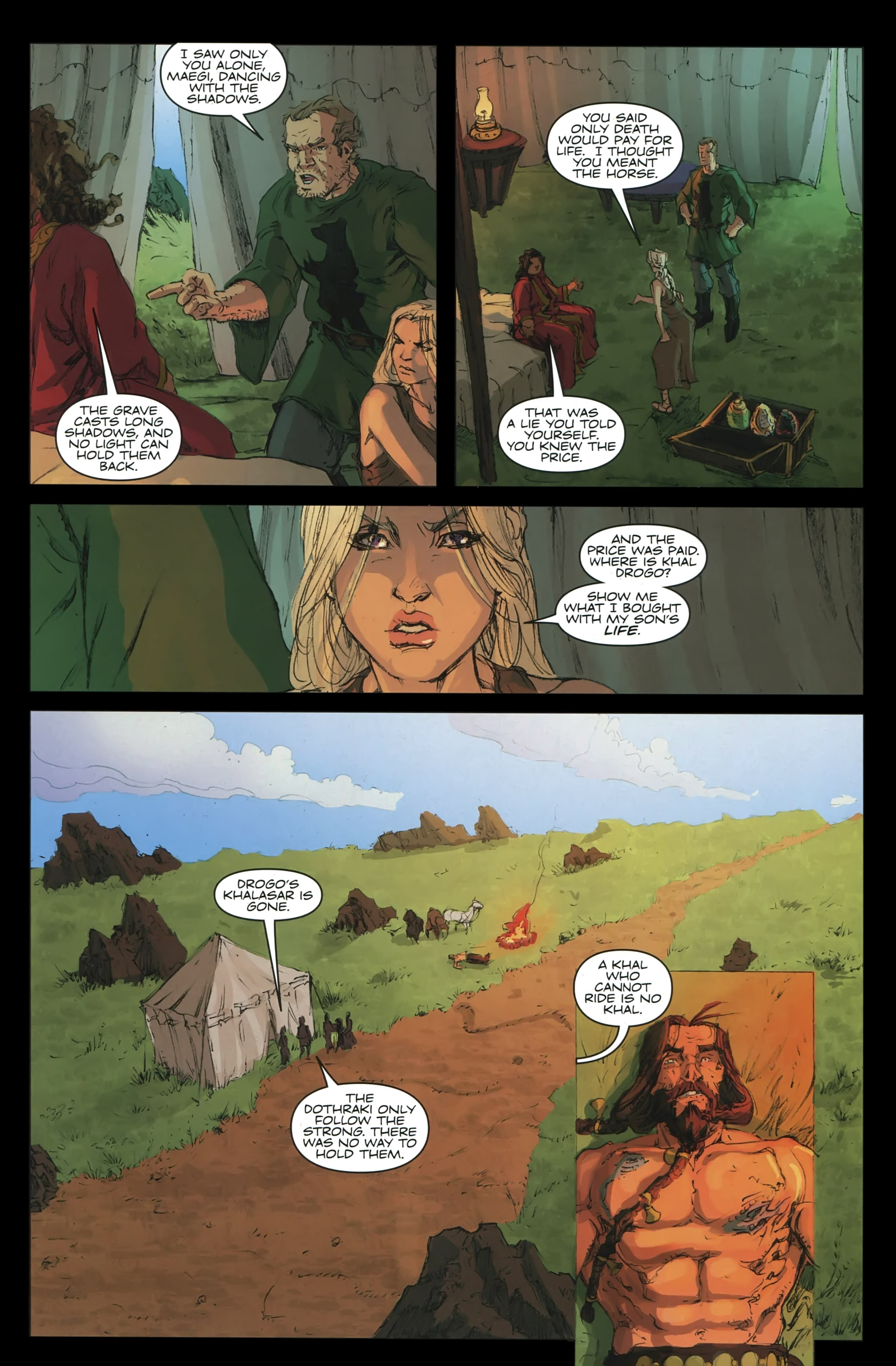 Read online A Game Of Thrones comic -  Issue #23 - 27