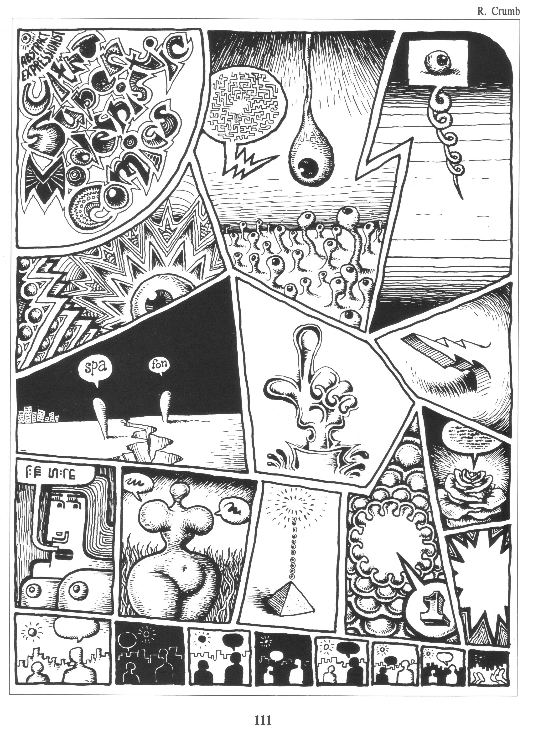 Read online The Complete Crumb Comics comic -  Issue # TPB 4 - 126