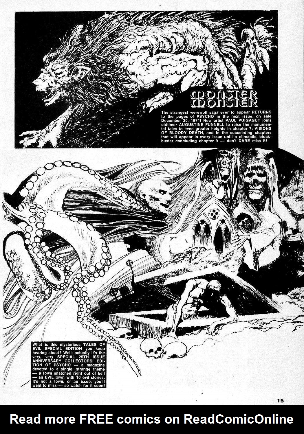 Read online Scream (1973) comic -  Issue #11 - 15