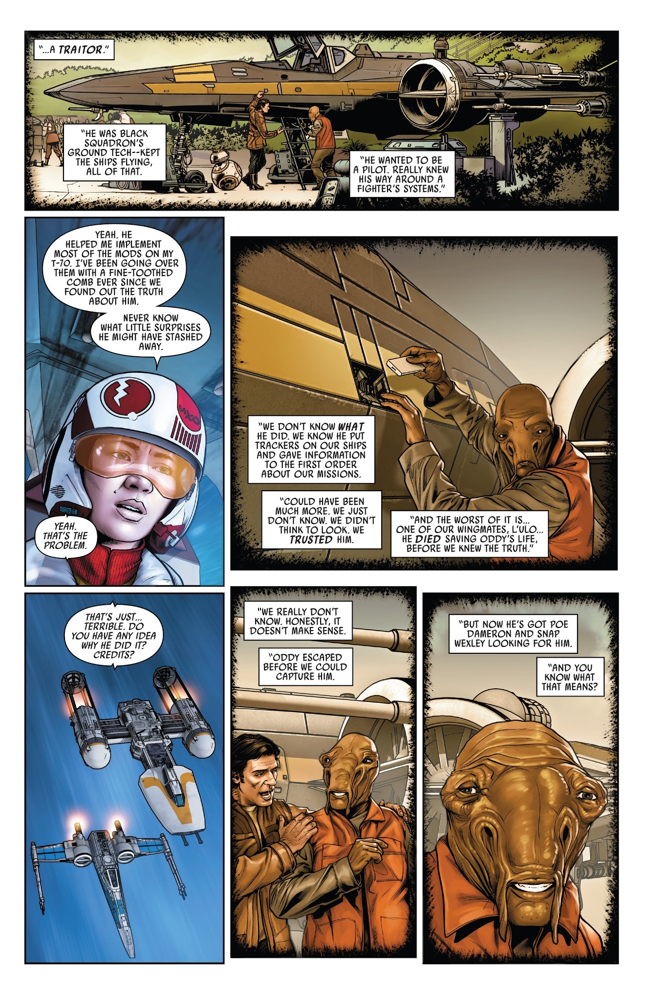 Read online Star Wars: Poe Dameron comic -  Issue #17 - 17