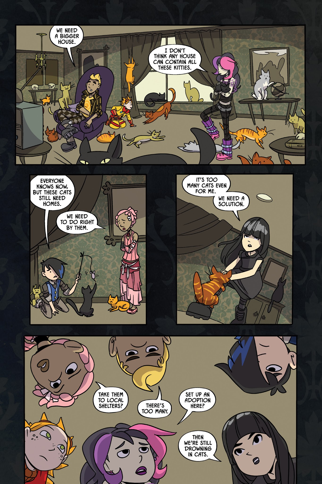 Read online Emily and the Strangers: Road To Nowhere Tour comic -  Issue # Full - 56