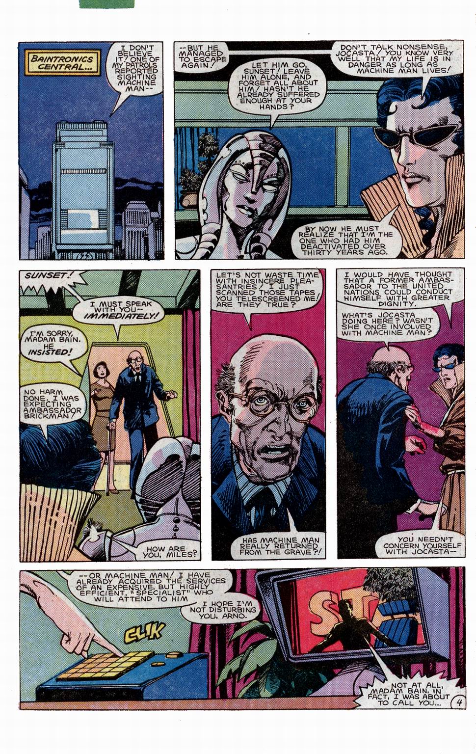 Read online Machine Man (1984) comic -  Issue #2 - 5