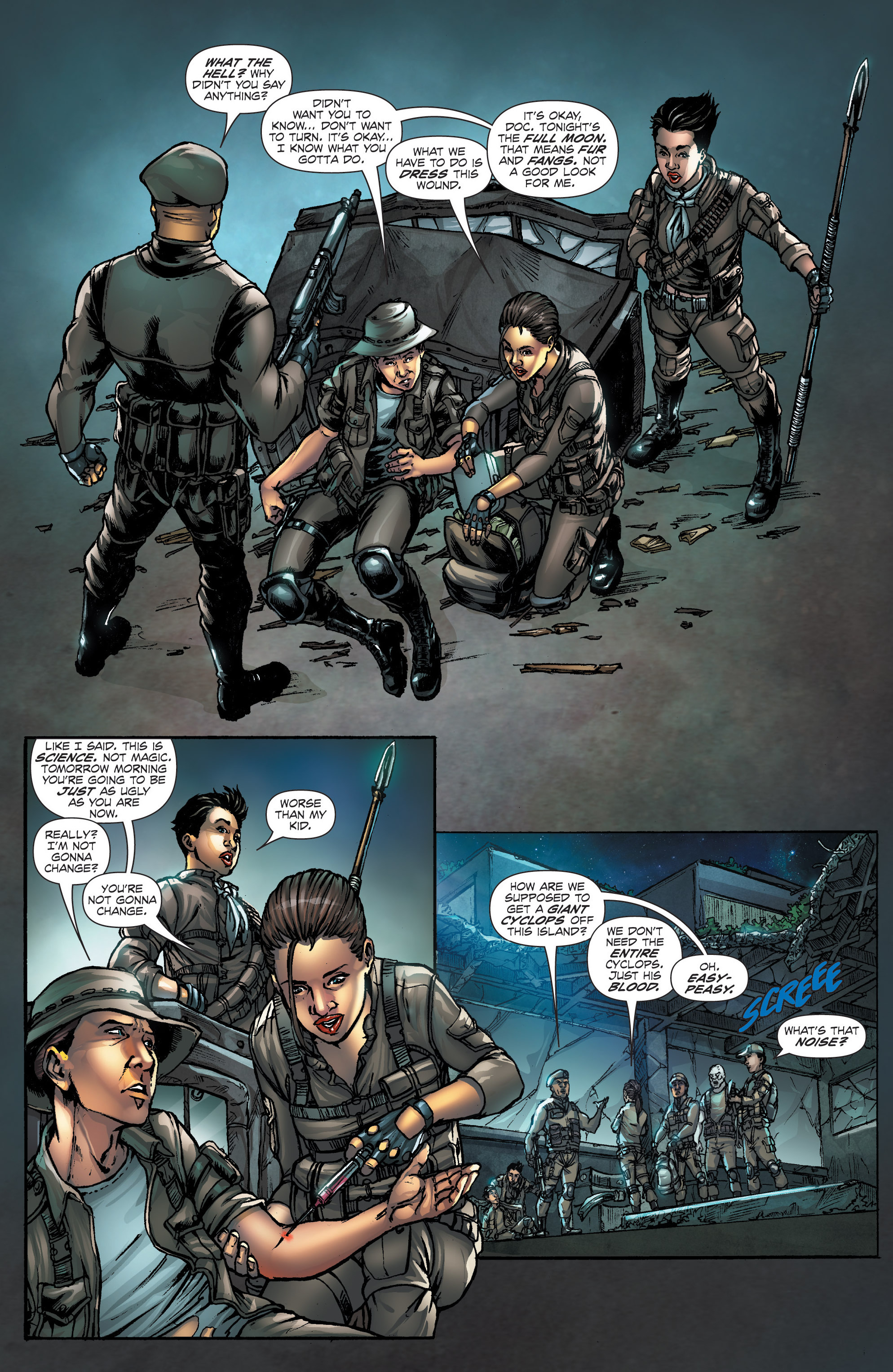 Read online Escape from Monster Island comic -  Issue #2 - 23