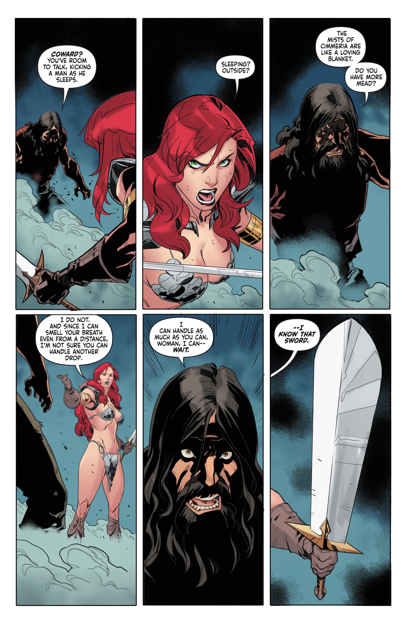 Read online Red Sonja Vol. 4 comic -  Issue #19 - 24