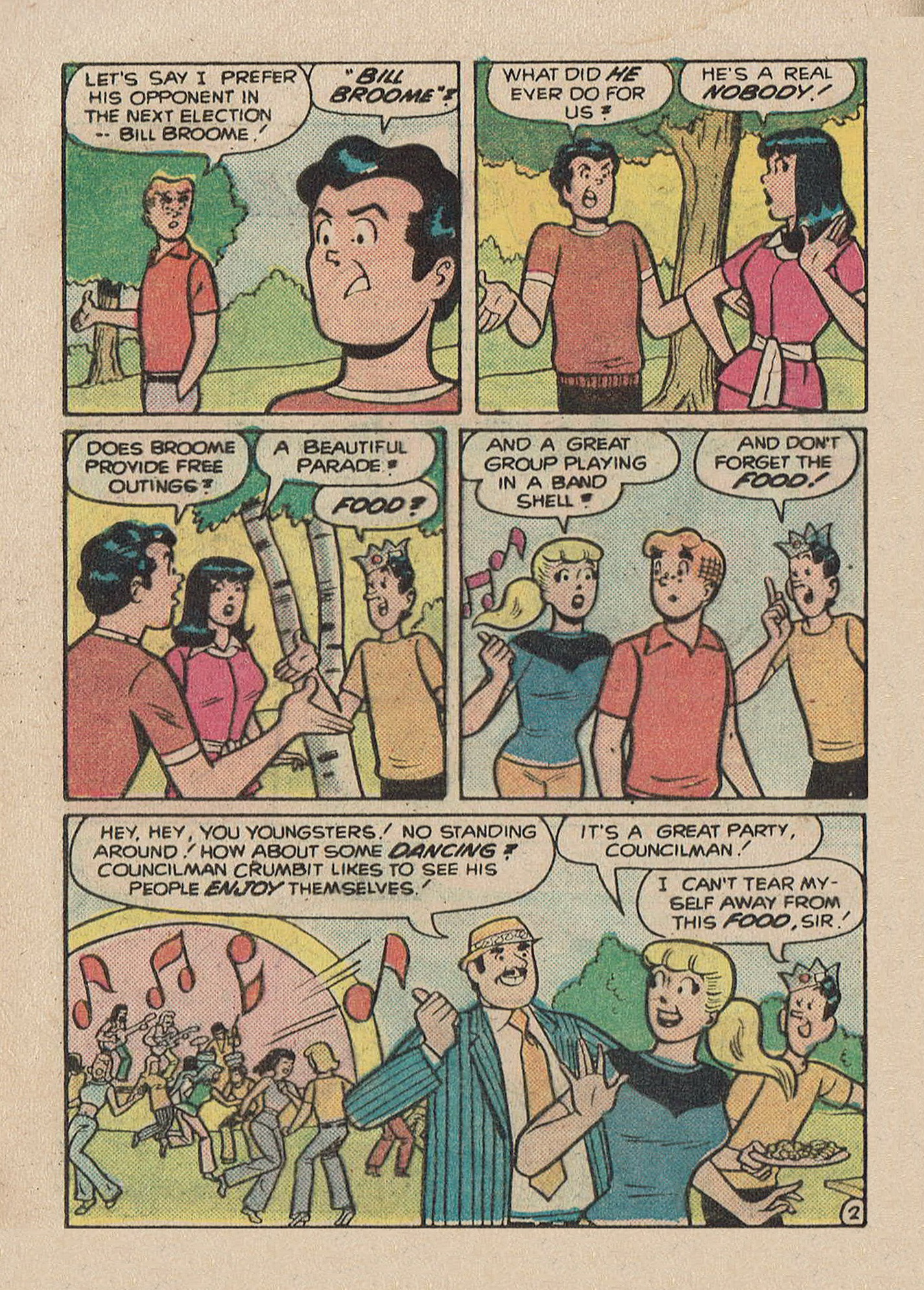 Read online Archie Digest Magazine comic -  Issue #55 - 116