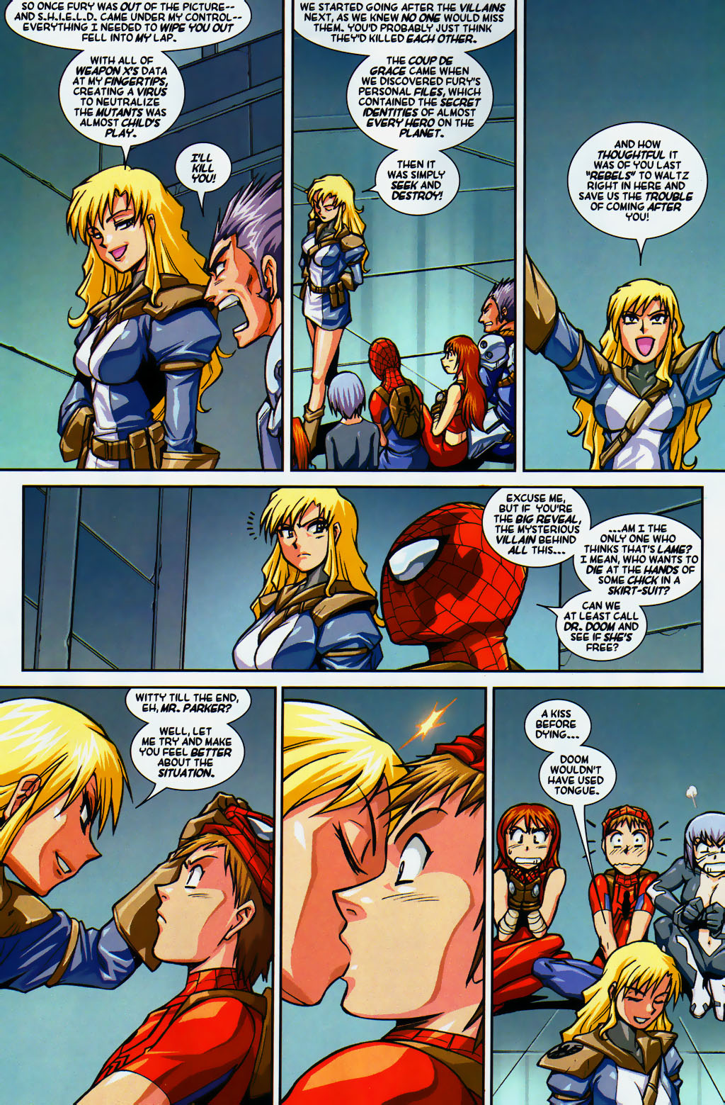 Read online New Mangaverse comic -  Issue #4 - 18