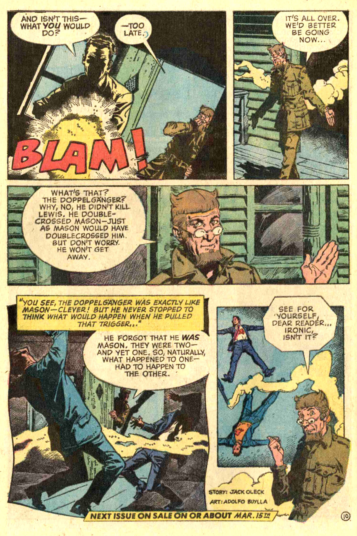 Read online House of Mystery (1951) comic -  Issue #213 - 32