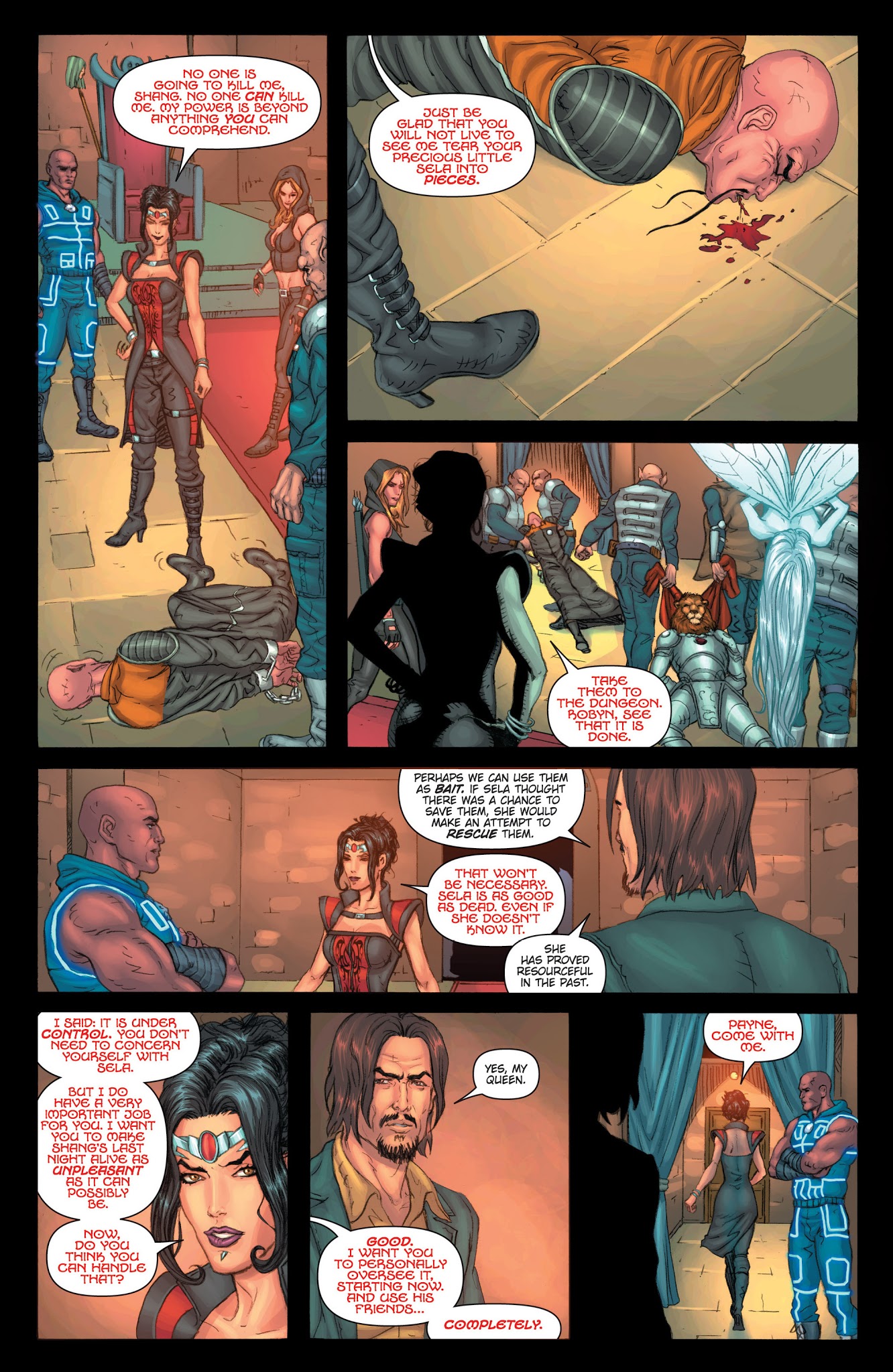 Read online Grimm Fairy Tales presents Realm War Age of Darkness comic -  Issue #6 - 17