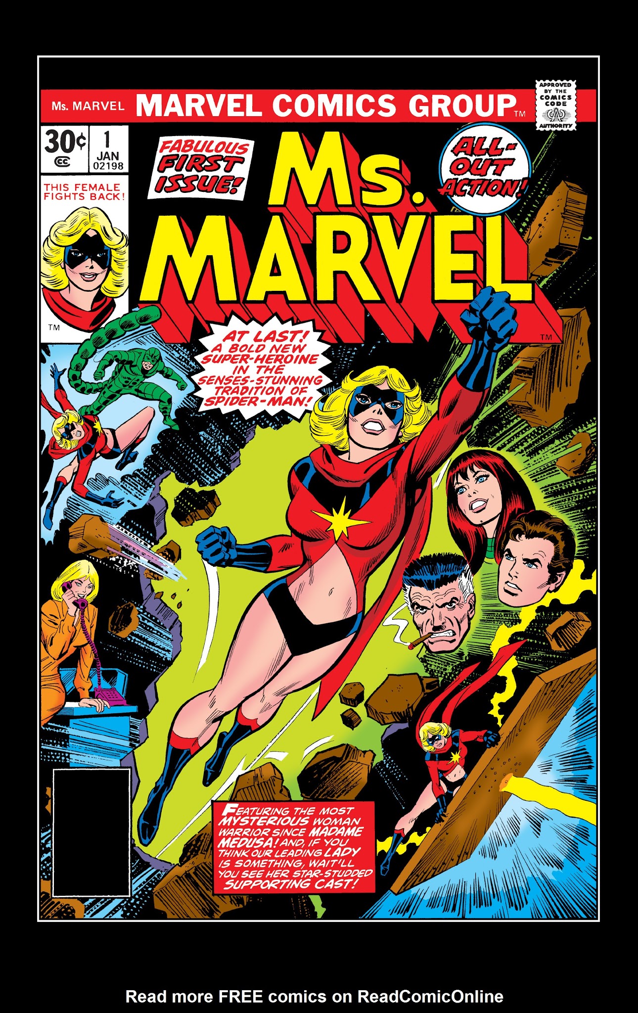 Read online Marvel Masterworks: Ms. Marvel comic -  Issue # TPB 1 - 7
