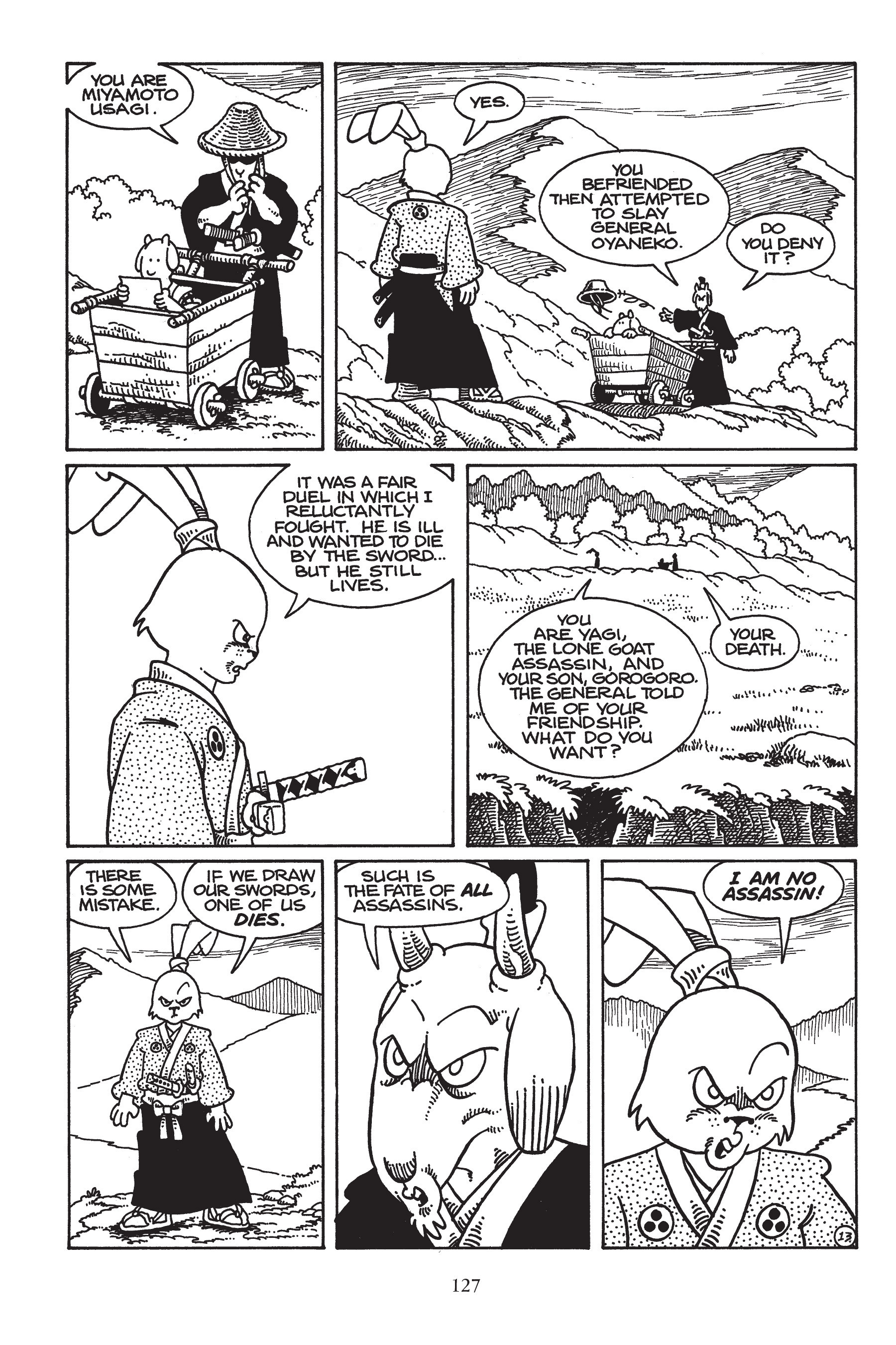 Read online Usagi Yojimbo (1987) comic -  Issue # _TPB 5 - 124