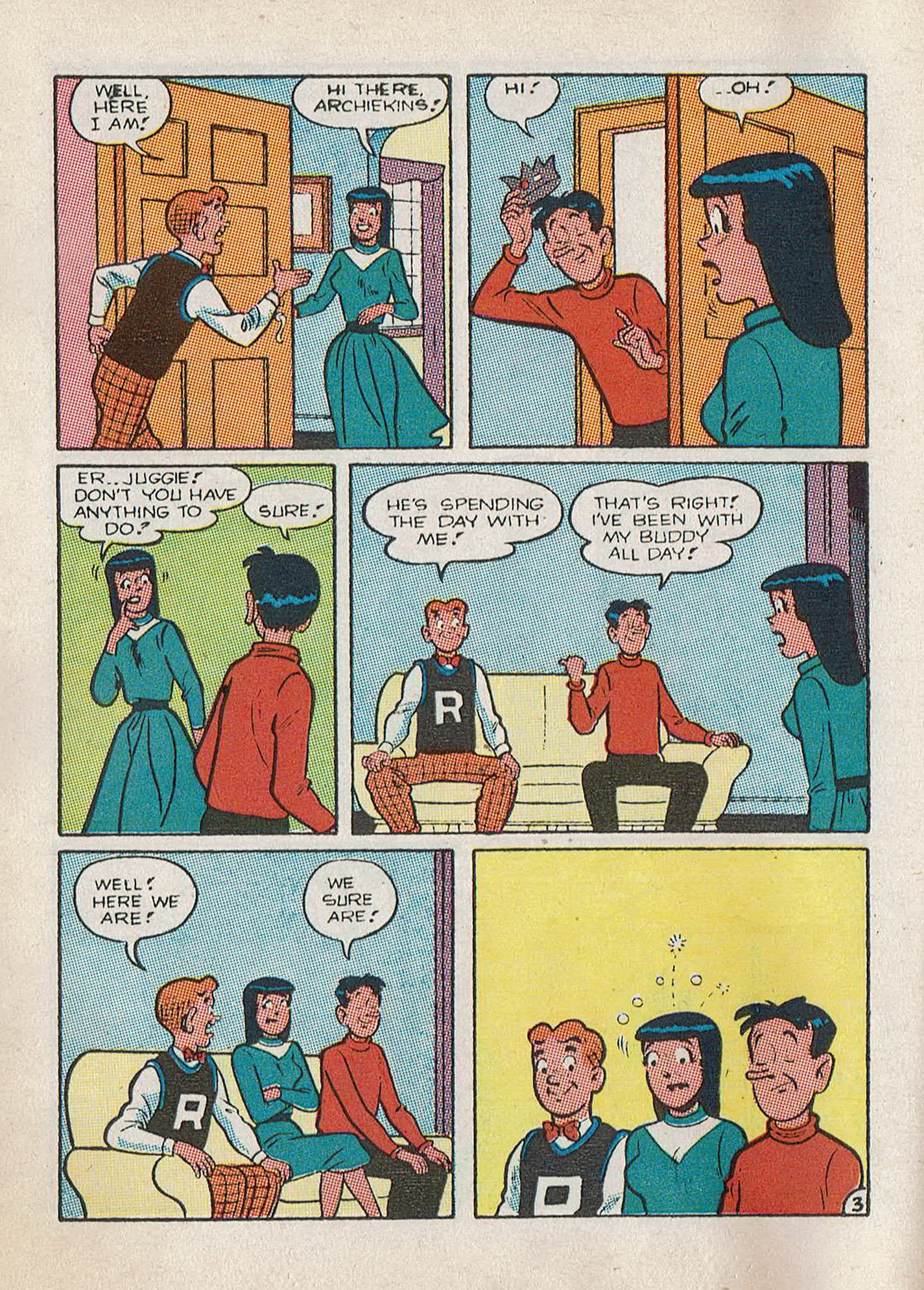 Read online Jughead Jones Comics Digest comic -  Issue #60 - 58