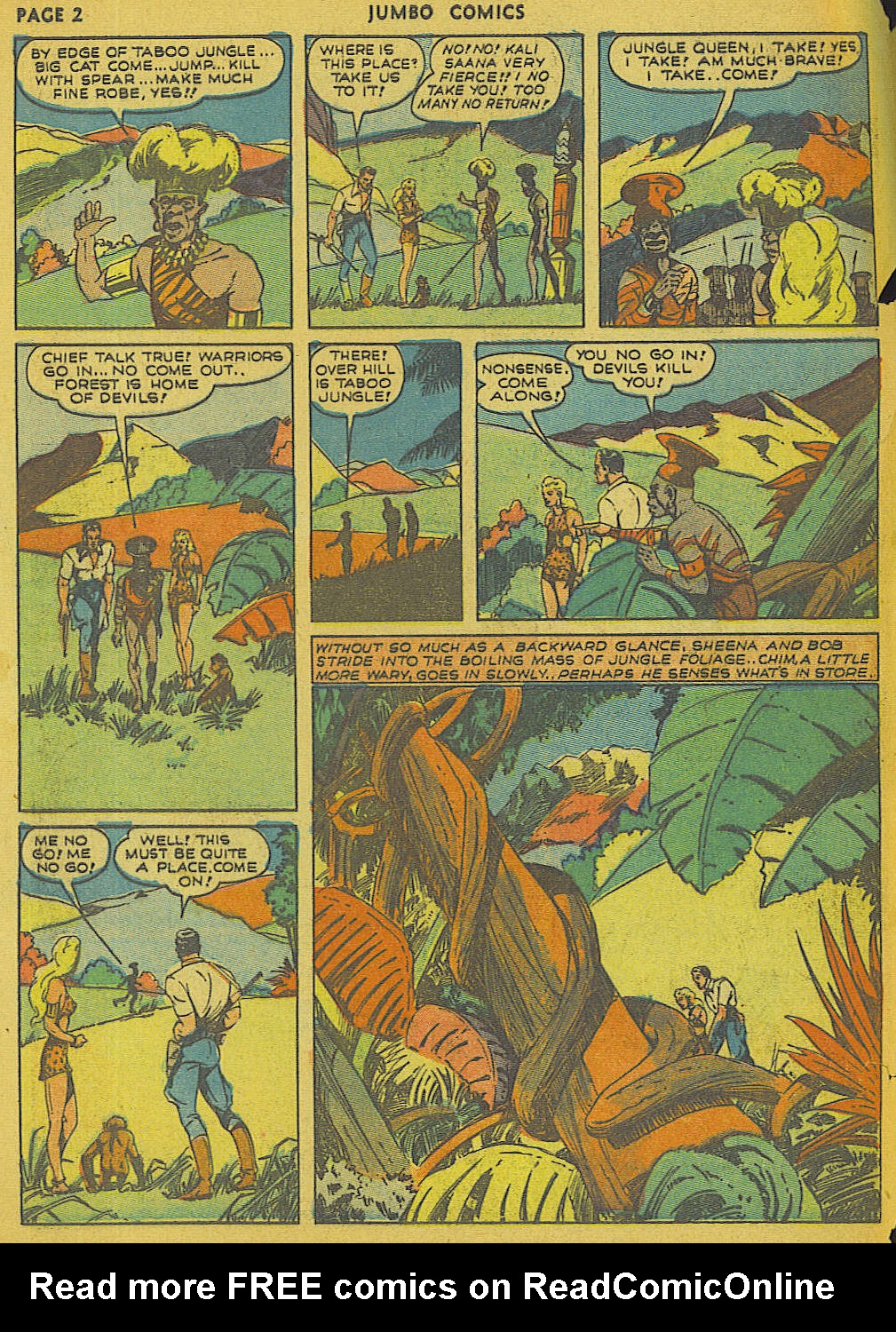 Read online Jumbo Comics comic -  Issue #26 - 4
