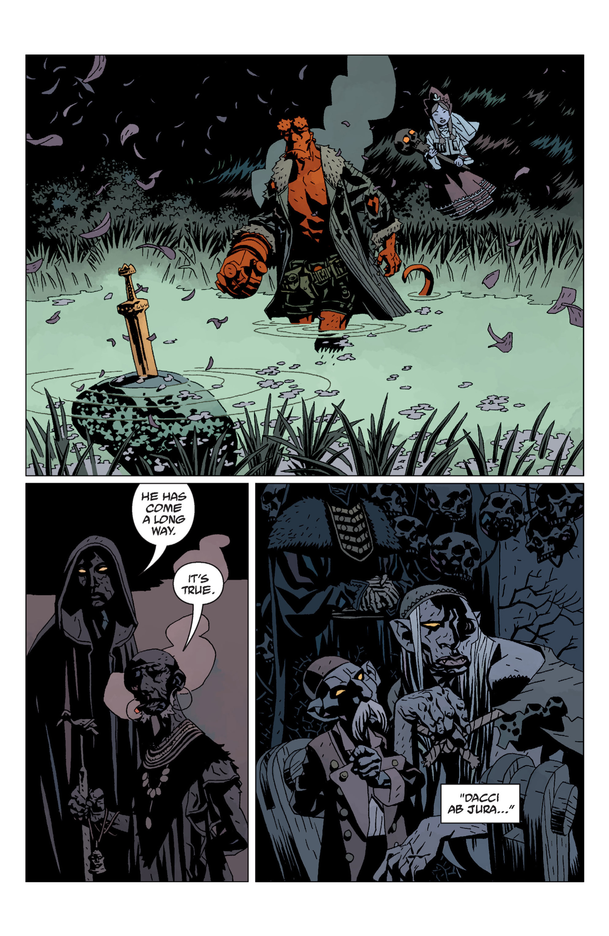 Read online Hellboy comic -  Issue #9 - 164