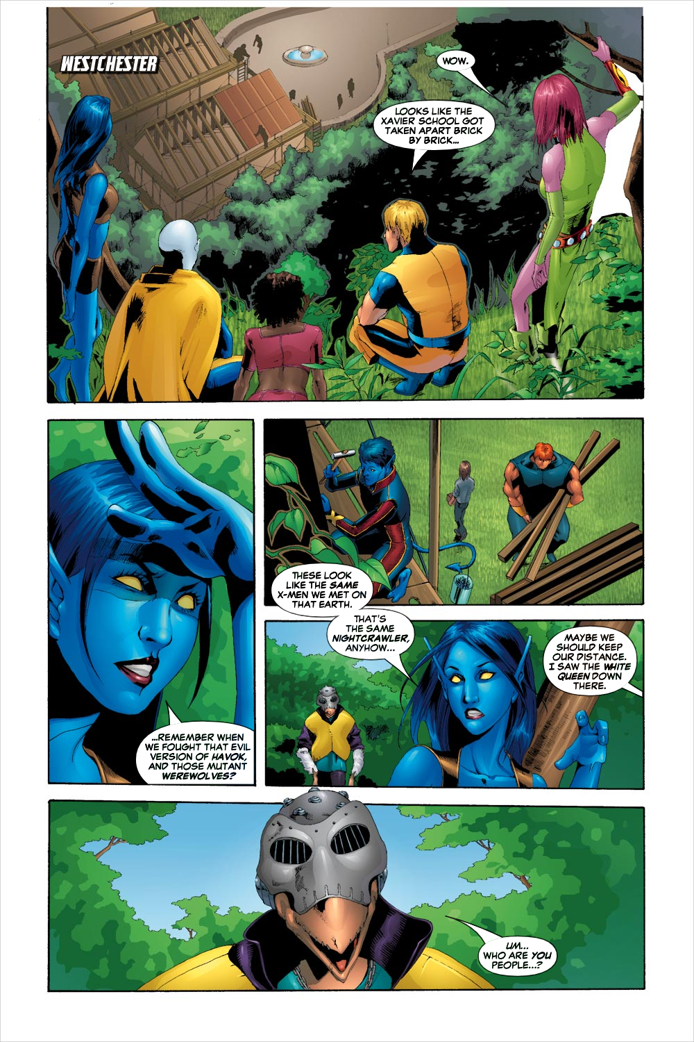 Read online Exiles (2001) comic -  Issue #46 - 20