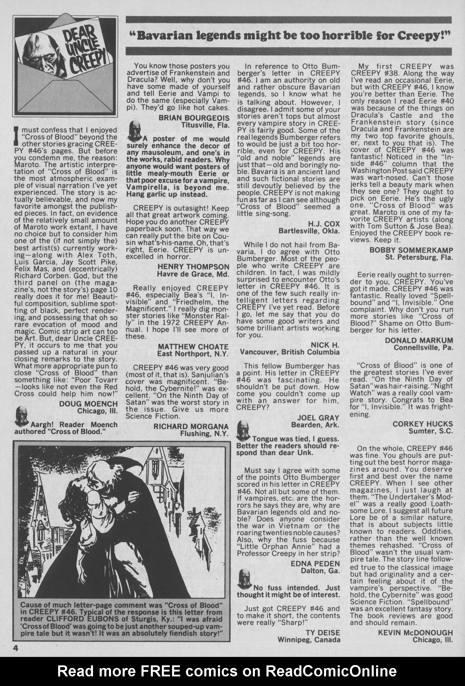 Read online Creepy (1964) comic -  Issue #49 - 4
