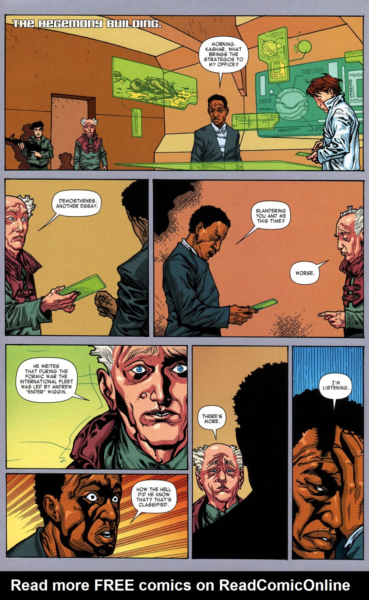 Read online Ender's Game: The League War comic -  Issue # Full - 12