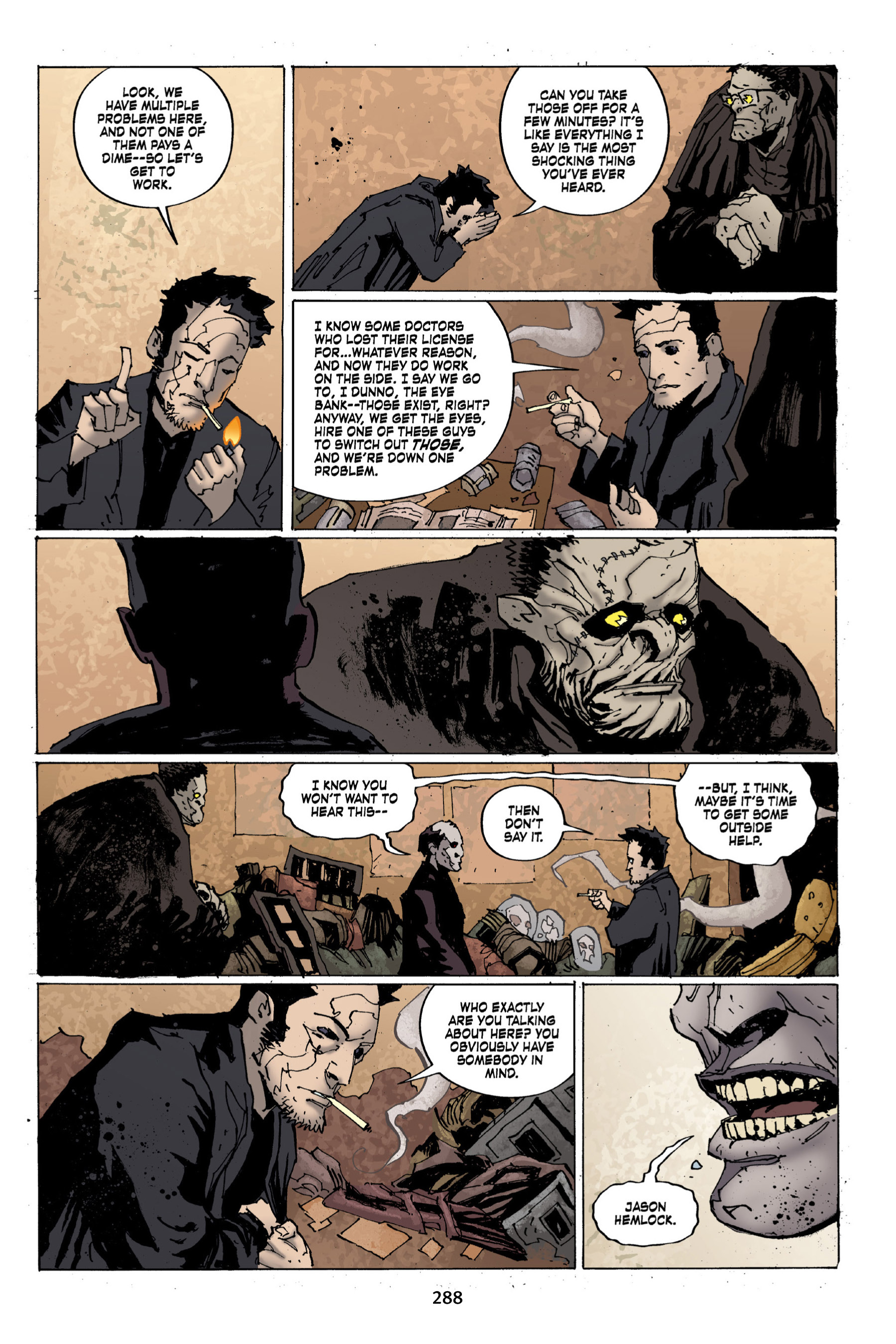 Read online Criminal Macabre Omnibus comic -  Issue # TPB 3 - 288