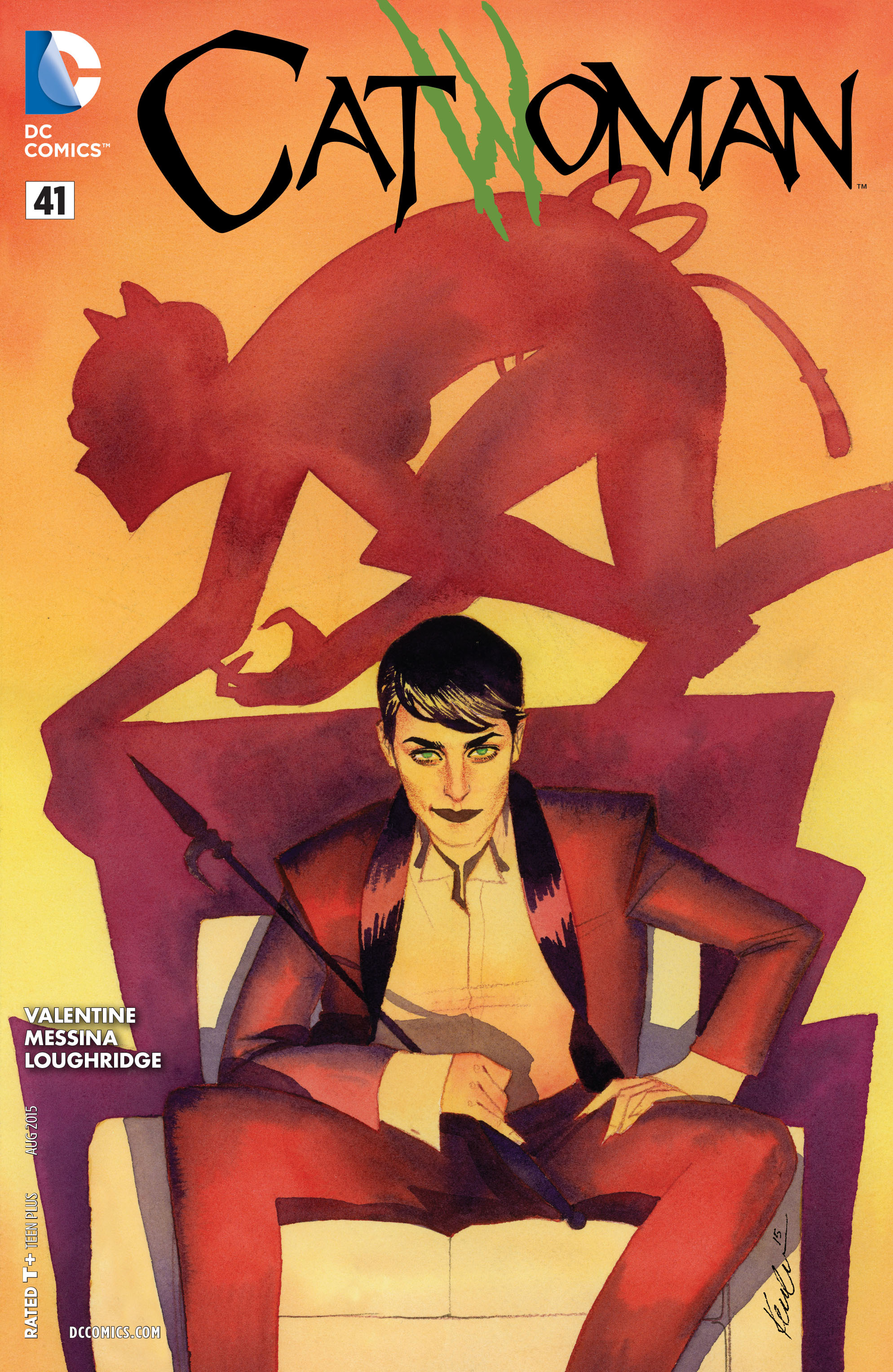 Read online Catwoman (2011) comic -  Issue #41 - 1