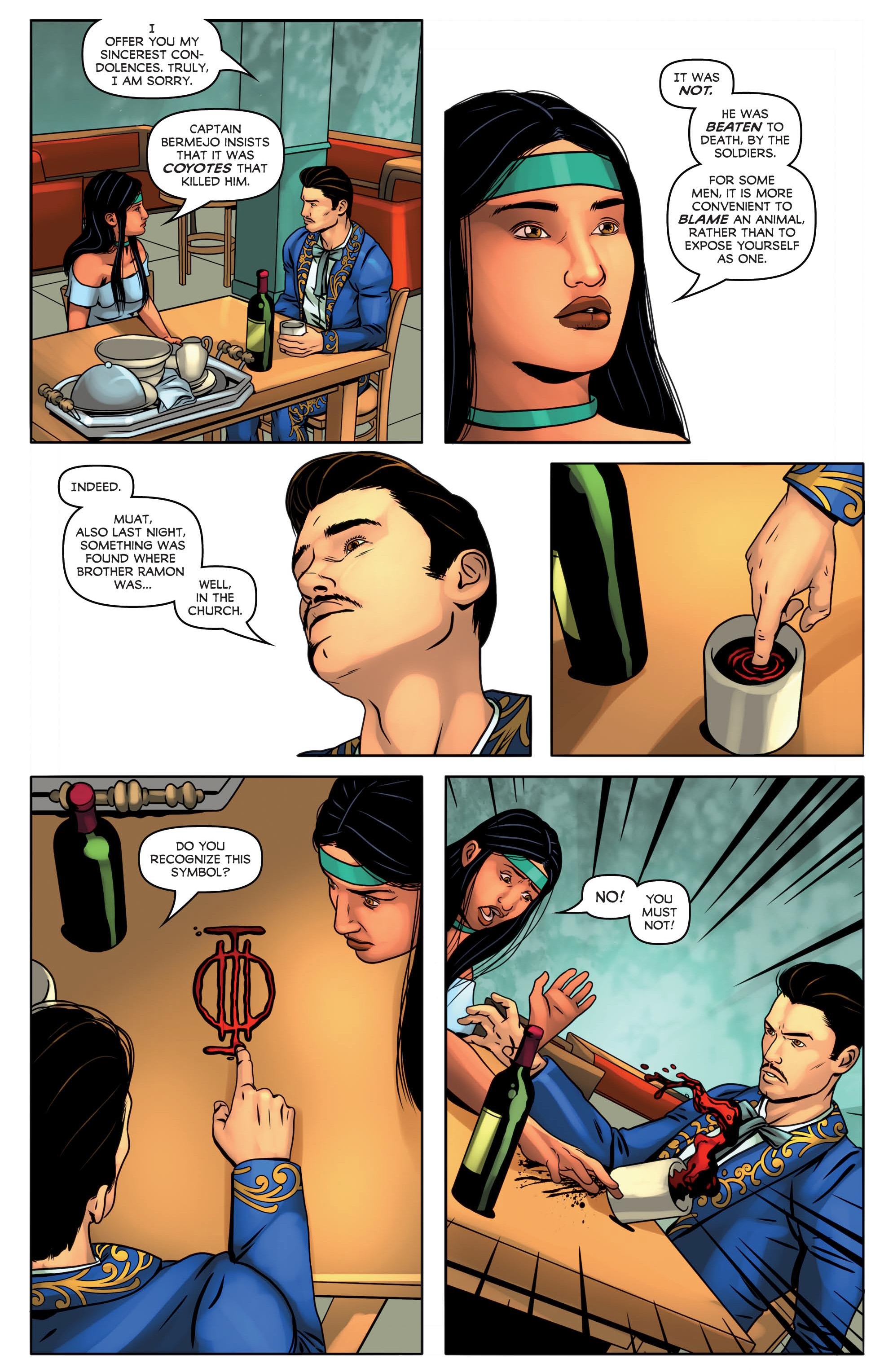 Read online Zorro: Sacrilege comic -  Issue #2 - 12