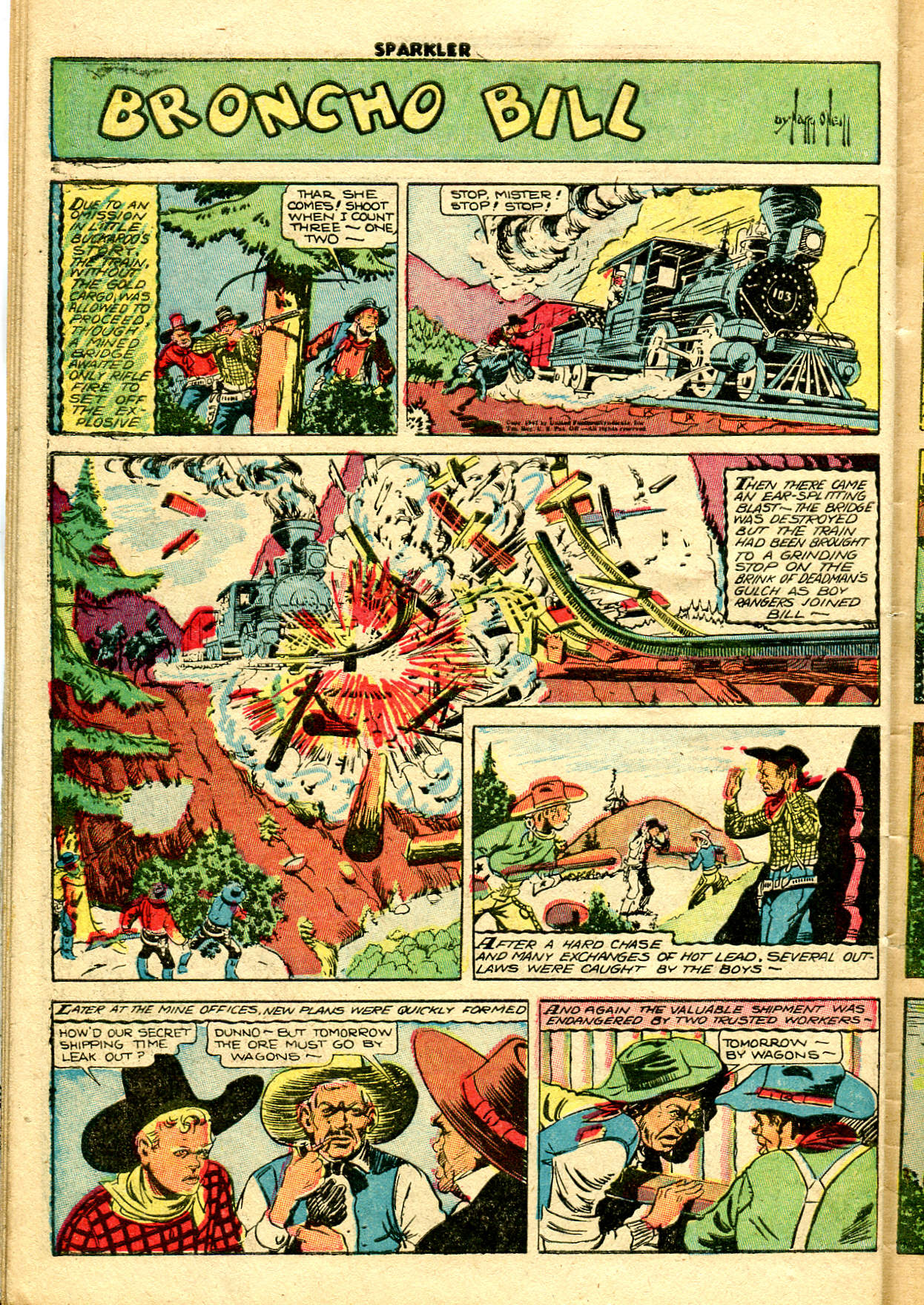 Read online Sparkler Comics comic -  Issue #52 - 46