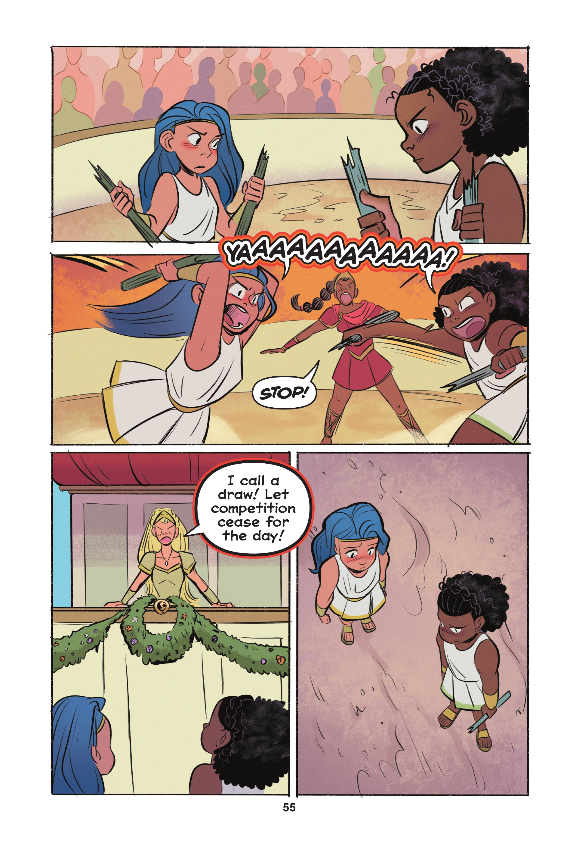 Read online Diana and Nubia: Princesses of the Amazons comic -  Issue # TPB (Part 1) - 53